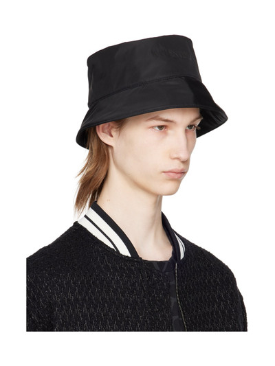 Valentino Black Nylon Bucket Hat outlook