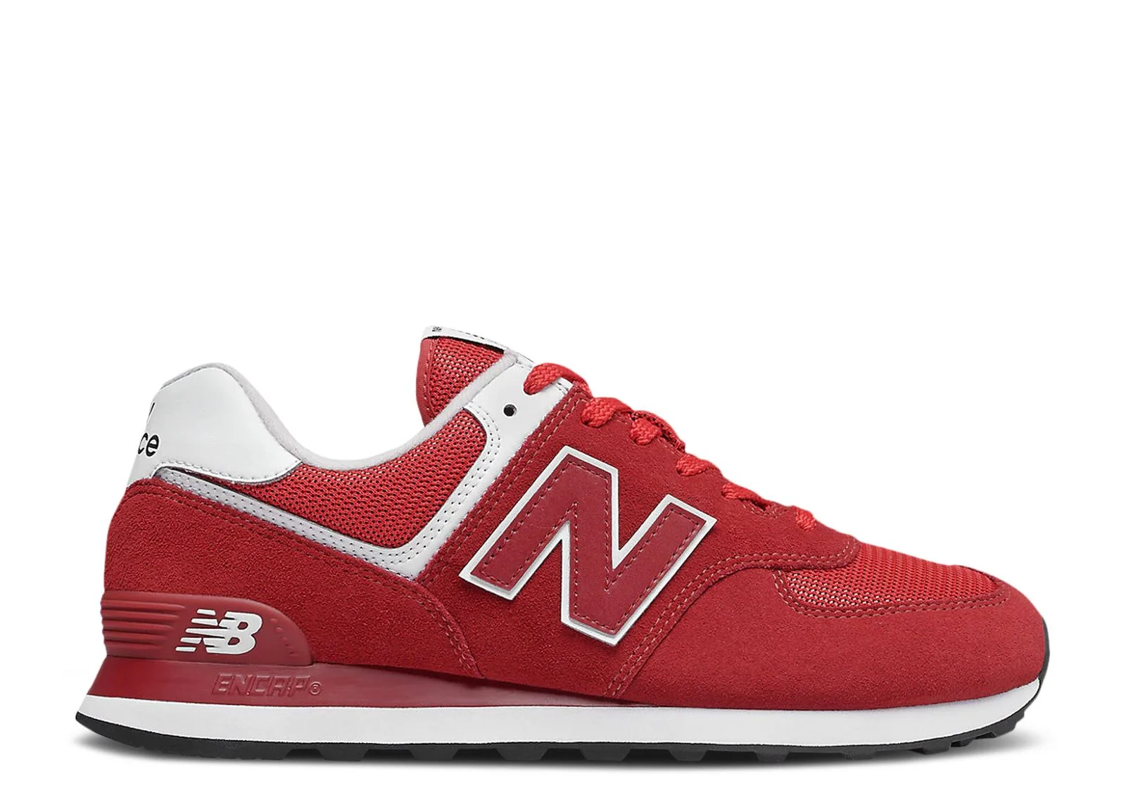 NEW BALANCE 574 'CRIMSON RED' - 1