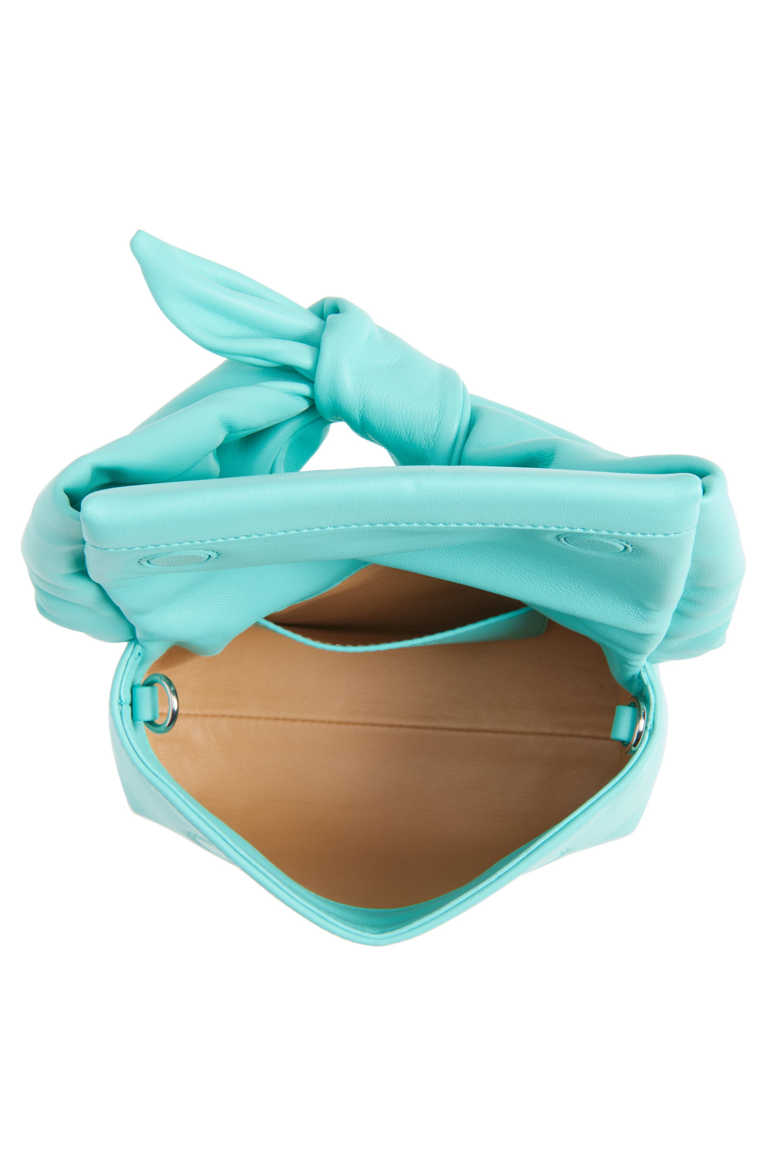 JW Anderson Small Twister Leather Crossbody Bag in Aqua at Nordstrom - 5