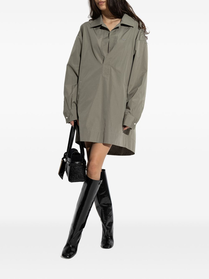 DSQUARED2 wingtip-collar mini dress outlook