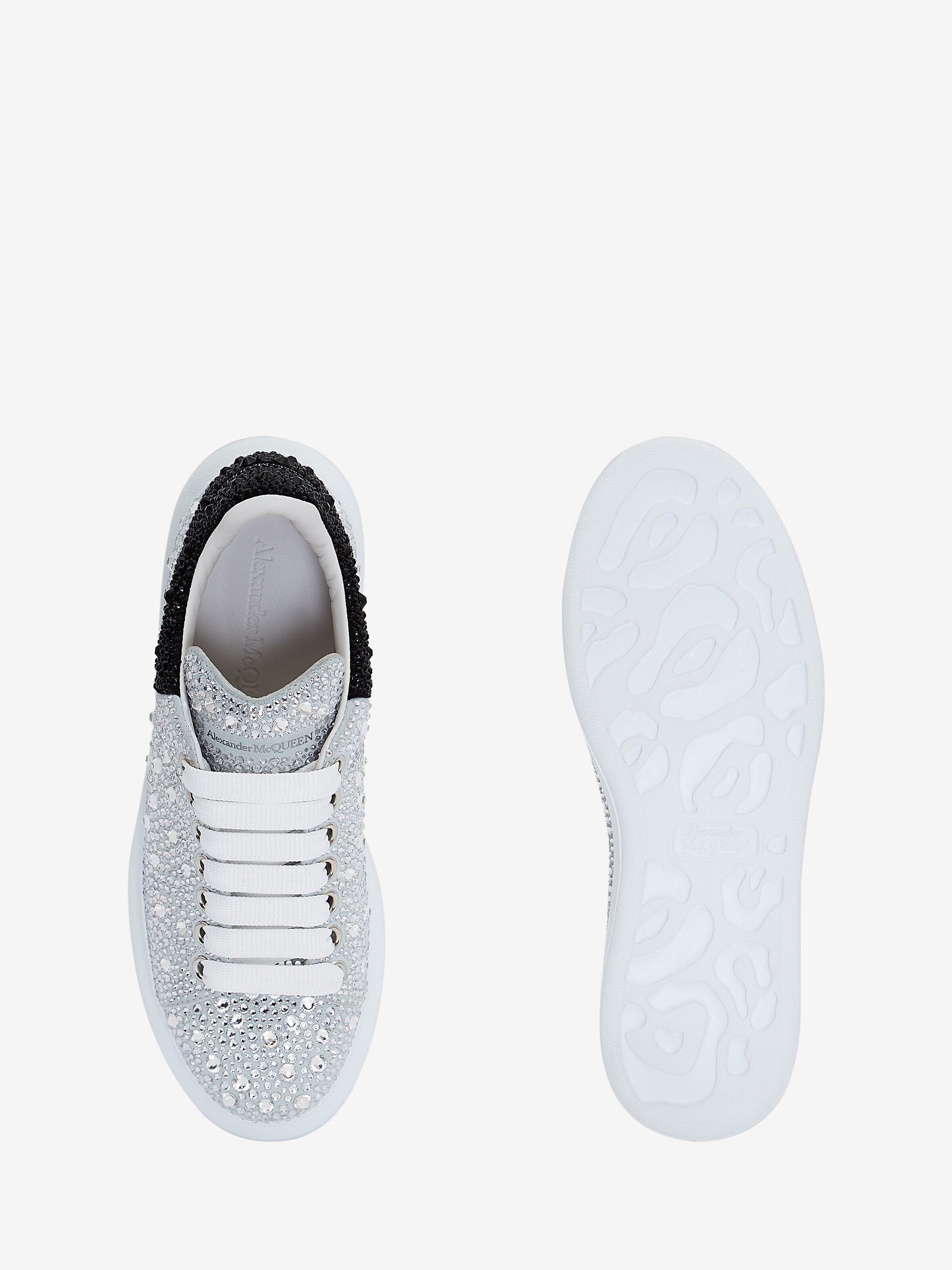 Crystal-Embellished Oversized Sneaker - 4