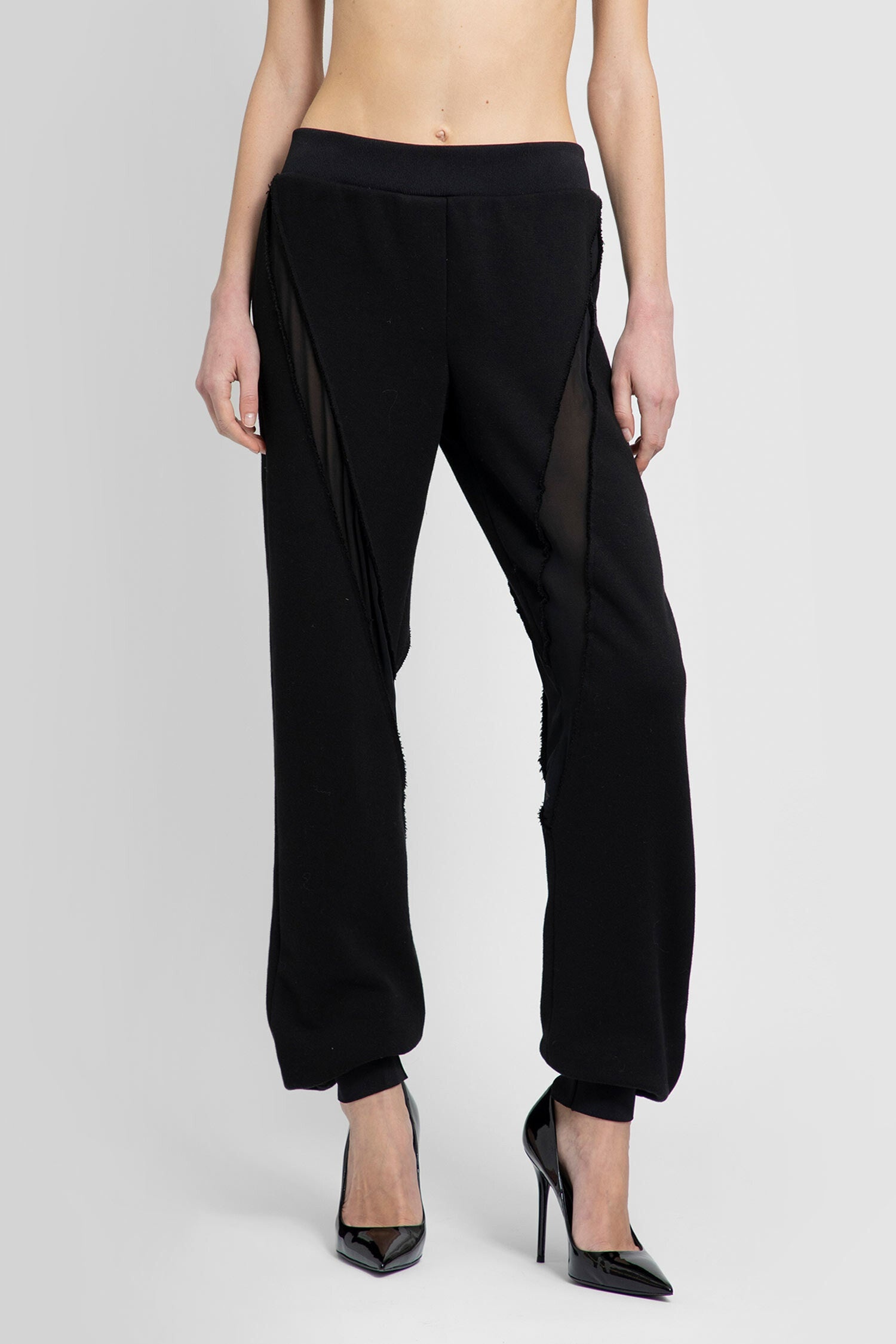 TOM FORD WOMAN BLACK TROUSERS - 1