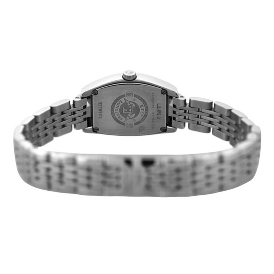 Pre-owned Longines Evidenza Quartz Diamond Black Dial Ladies Watch L2.175.0.53.6 - 7