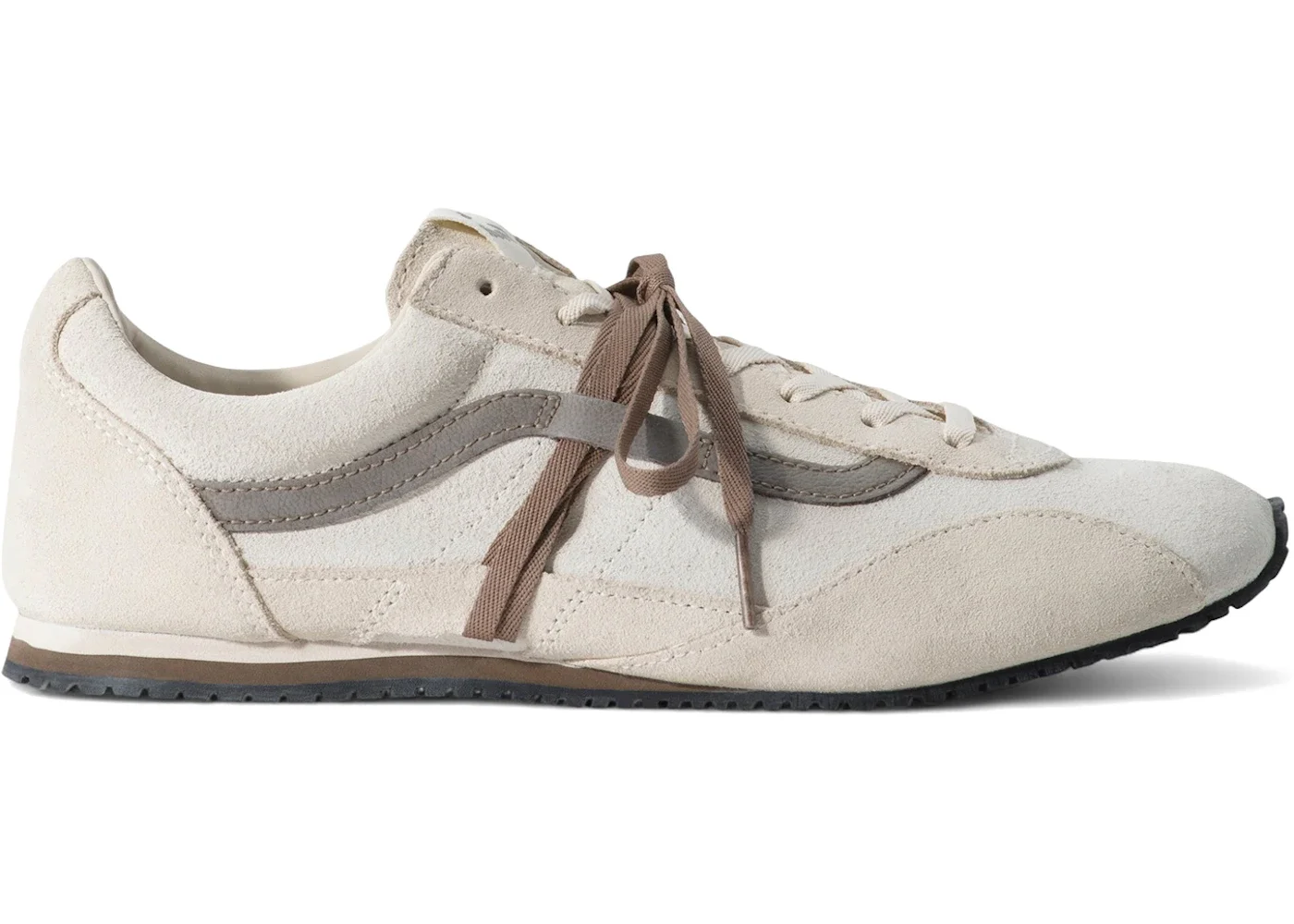 Vans Premium Super Lowpro Trainer Elevated Suede Cream - 1