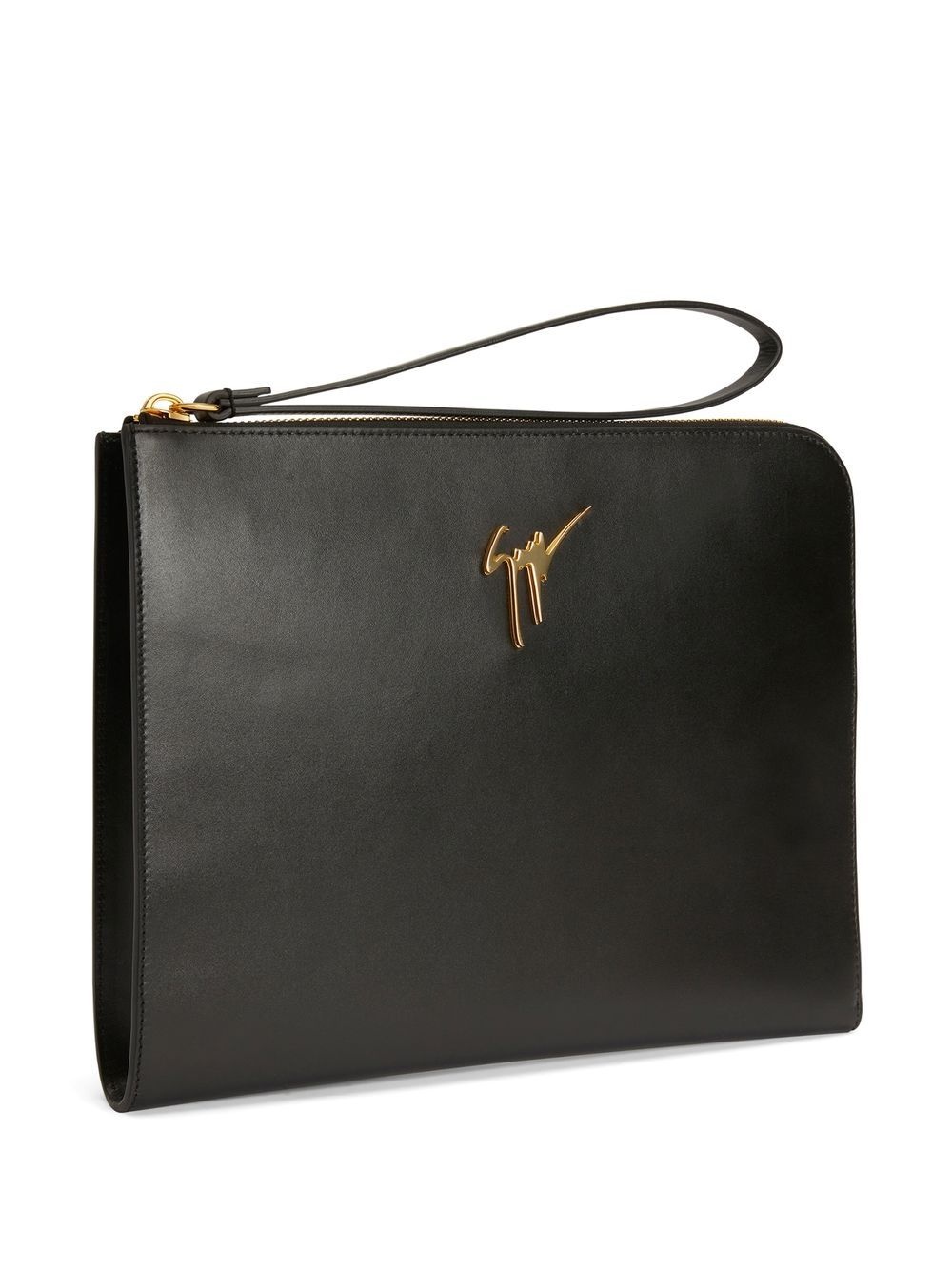 Fabian leather clutch bag - 4