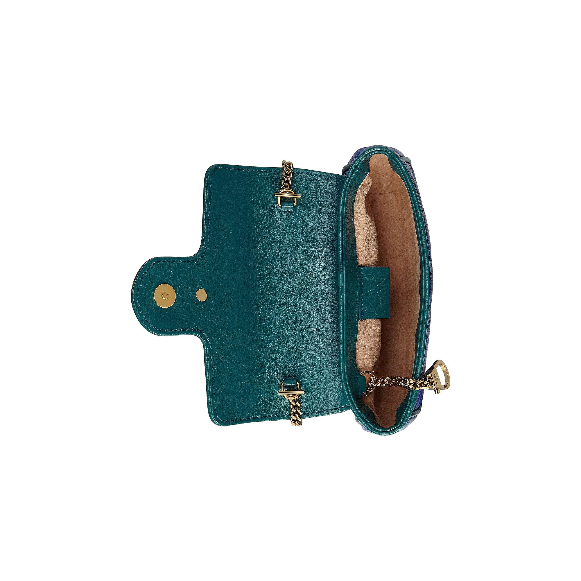 Gucci Super Mini Bag 'Blue' - 3