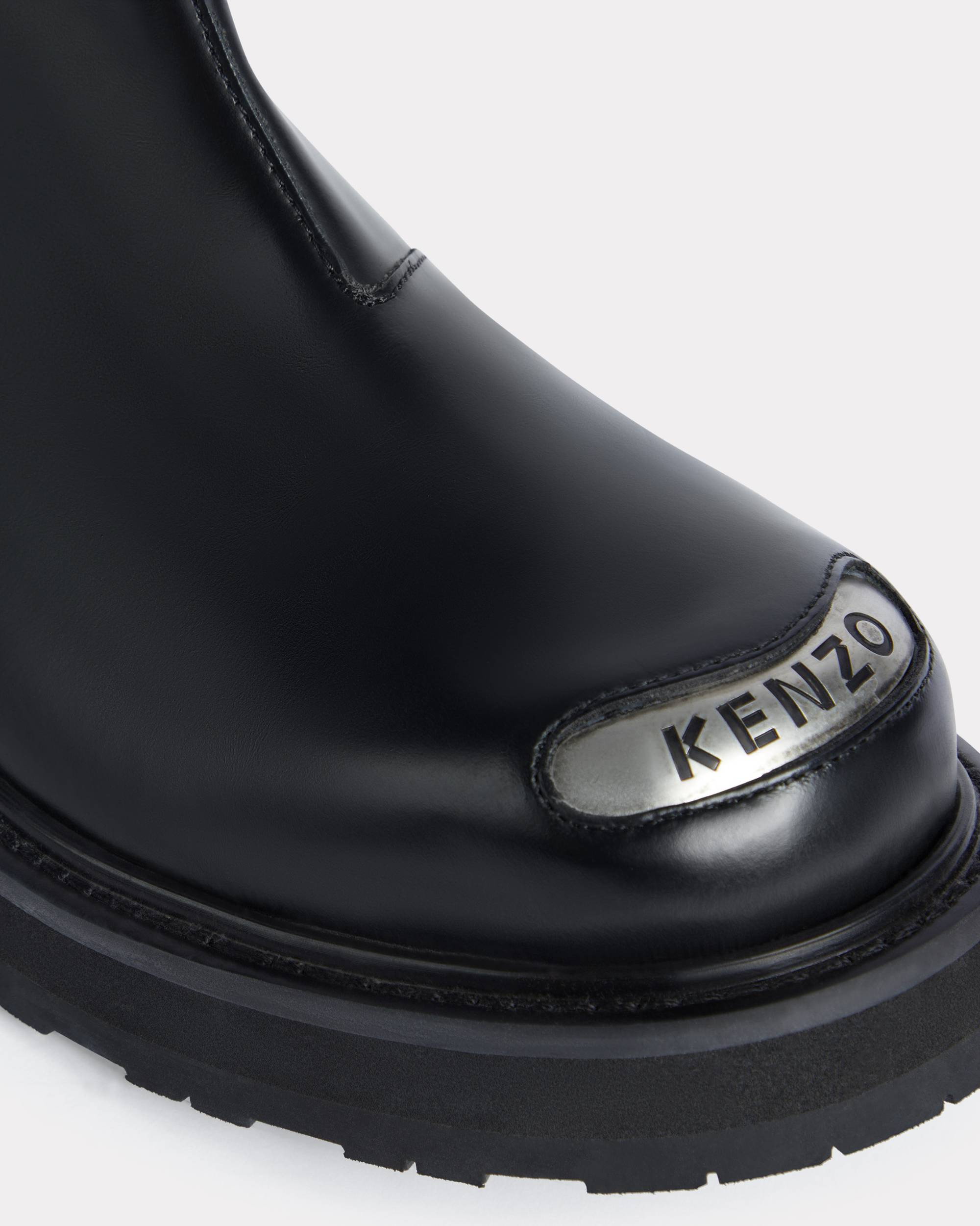'KENZOSMILE' chelsea boots in leather - 4