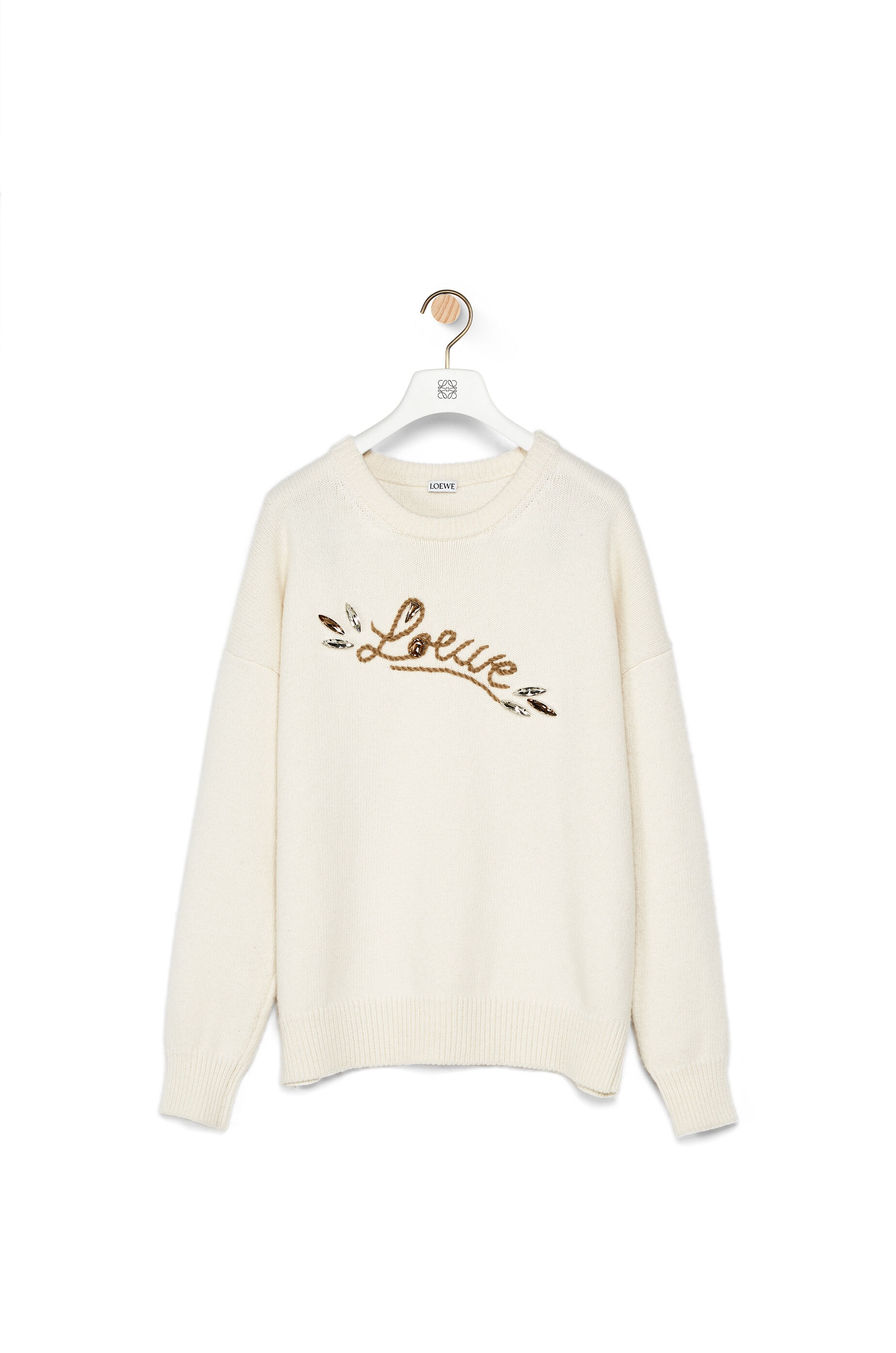 LOEWE embellished sweater in wool - 1