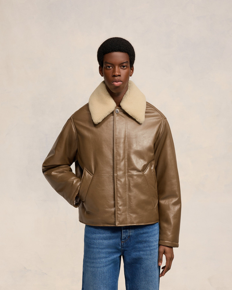 LEATHER PADDED JACKET 3