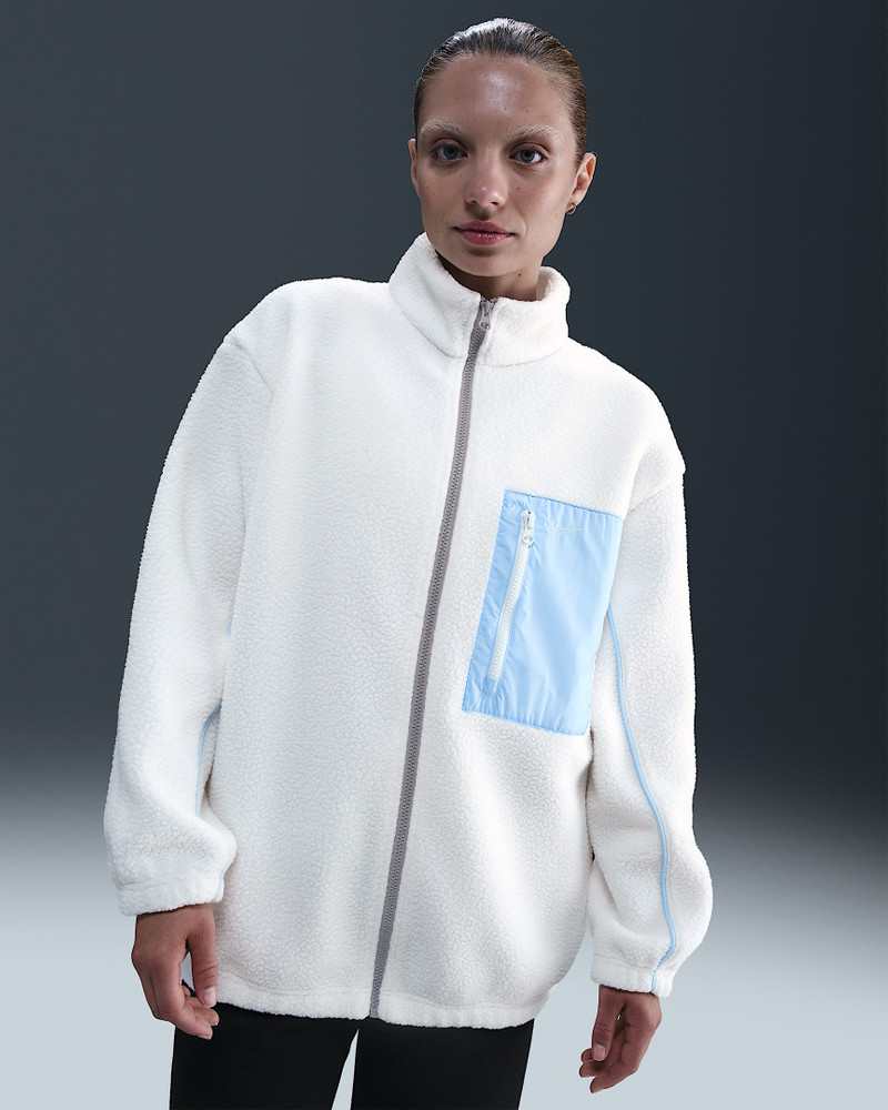 Nike Sportswear Women's Full-Zip High-Pile Fleece Jacket - 1