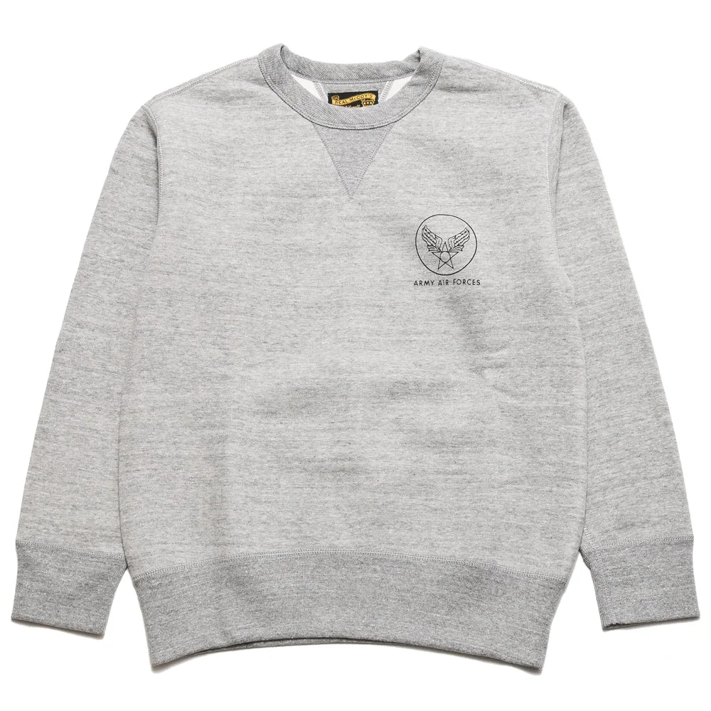 The Real McCoy’s Army Air Force Sweatshirt Grey - 1