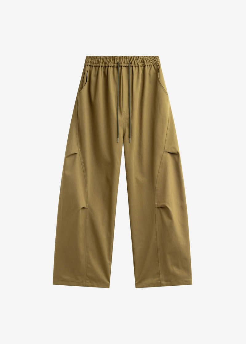 Tulsa Curved Pants - Dark Olive 1