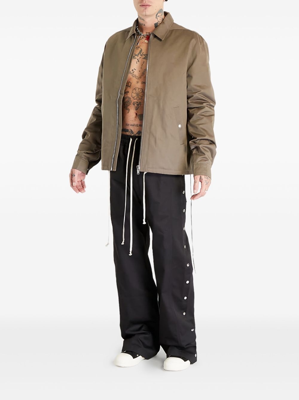 cotton shirt jacket - 2