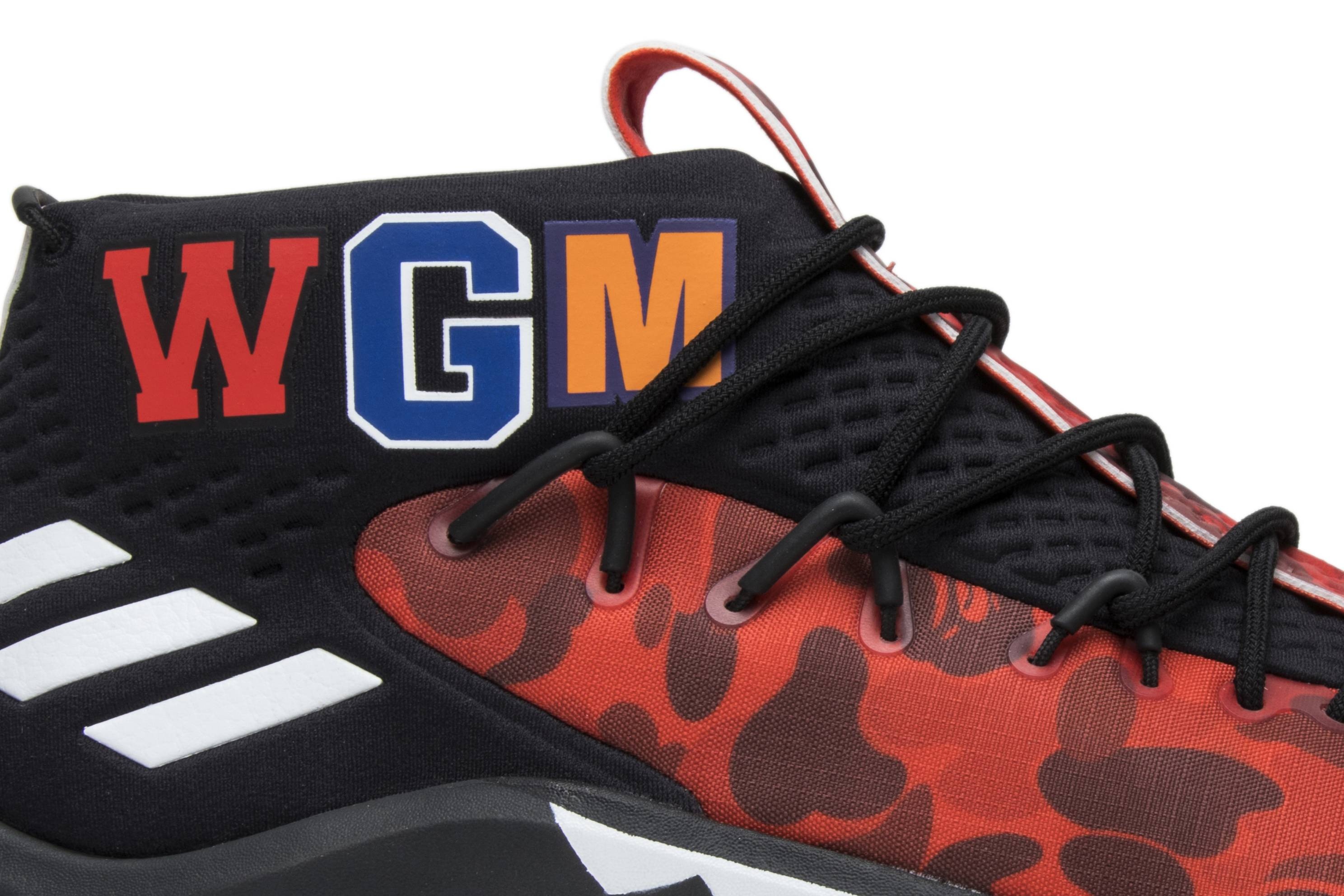 A Bathing Ape x Dame 4 'Red Camo' - 2