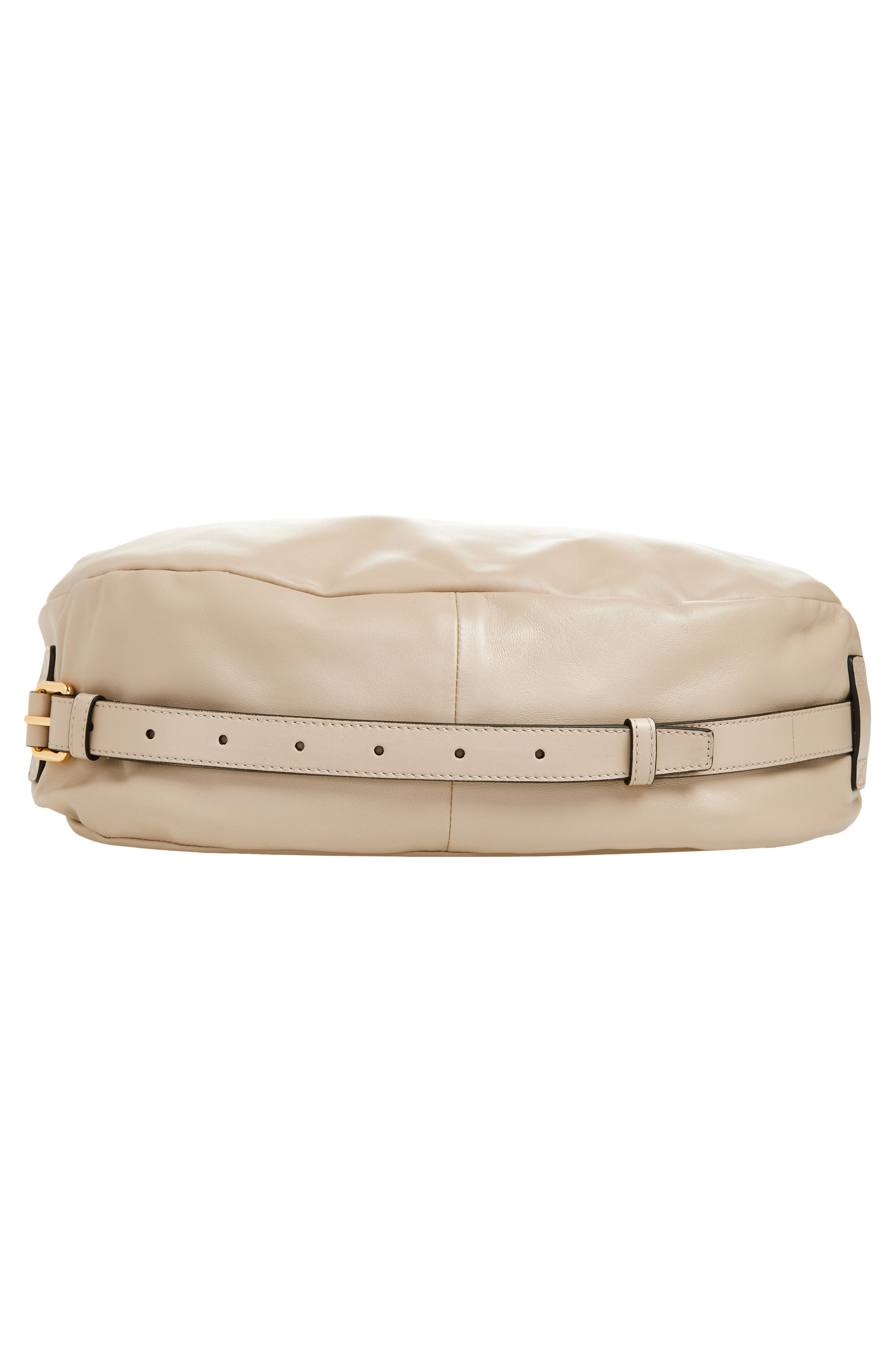 Moschino Handle Me Sheepskin Leather Hobo Bag in Rope at Nordstrom - 6