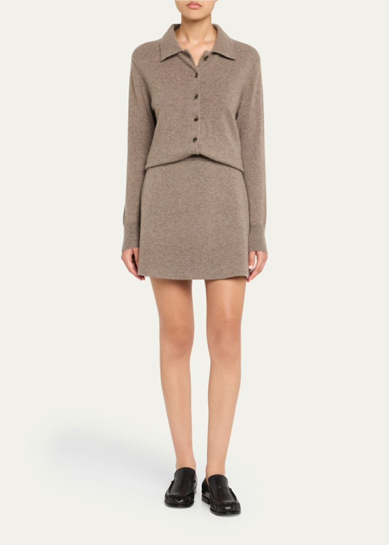 LISA YANG Clare Cashmere Mini Skirt outlook