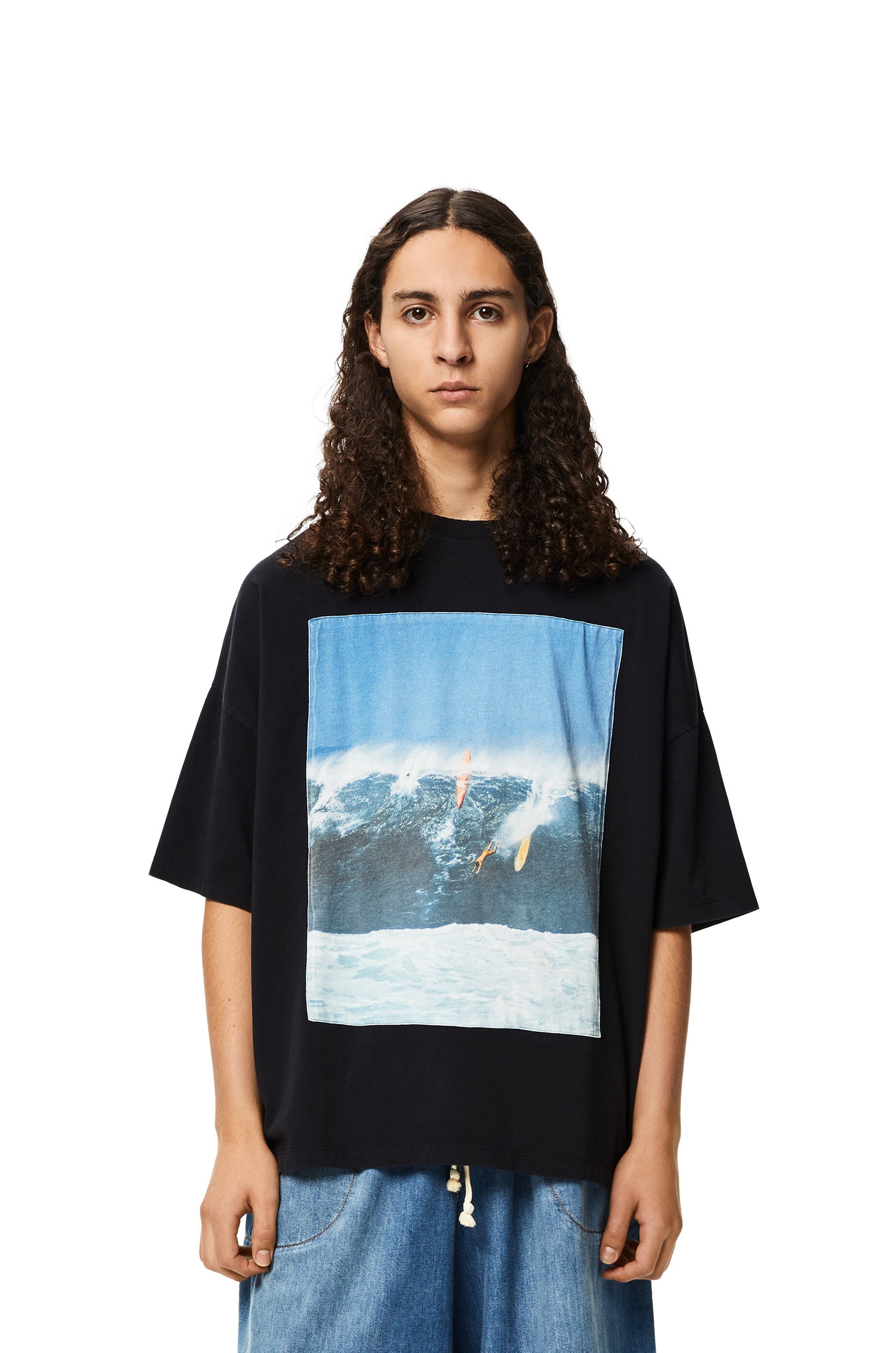 Surf print T-shirt in cotton - 3
