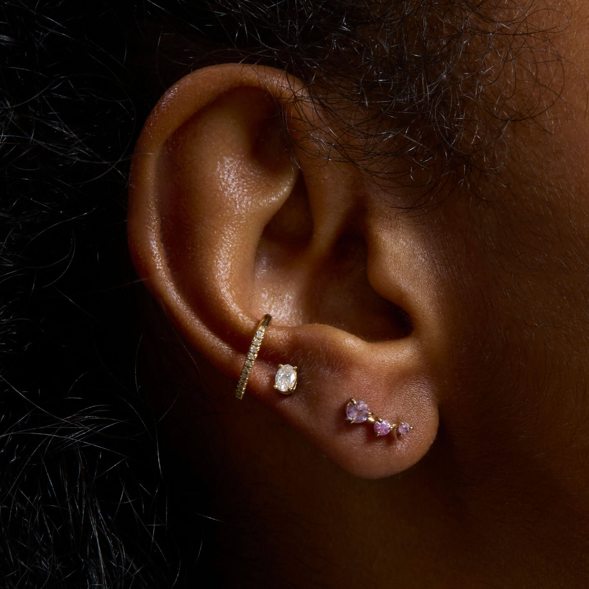 Appleblossom Stud Earrings - 5