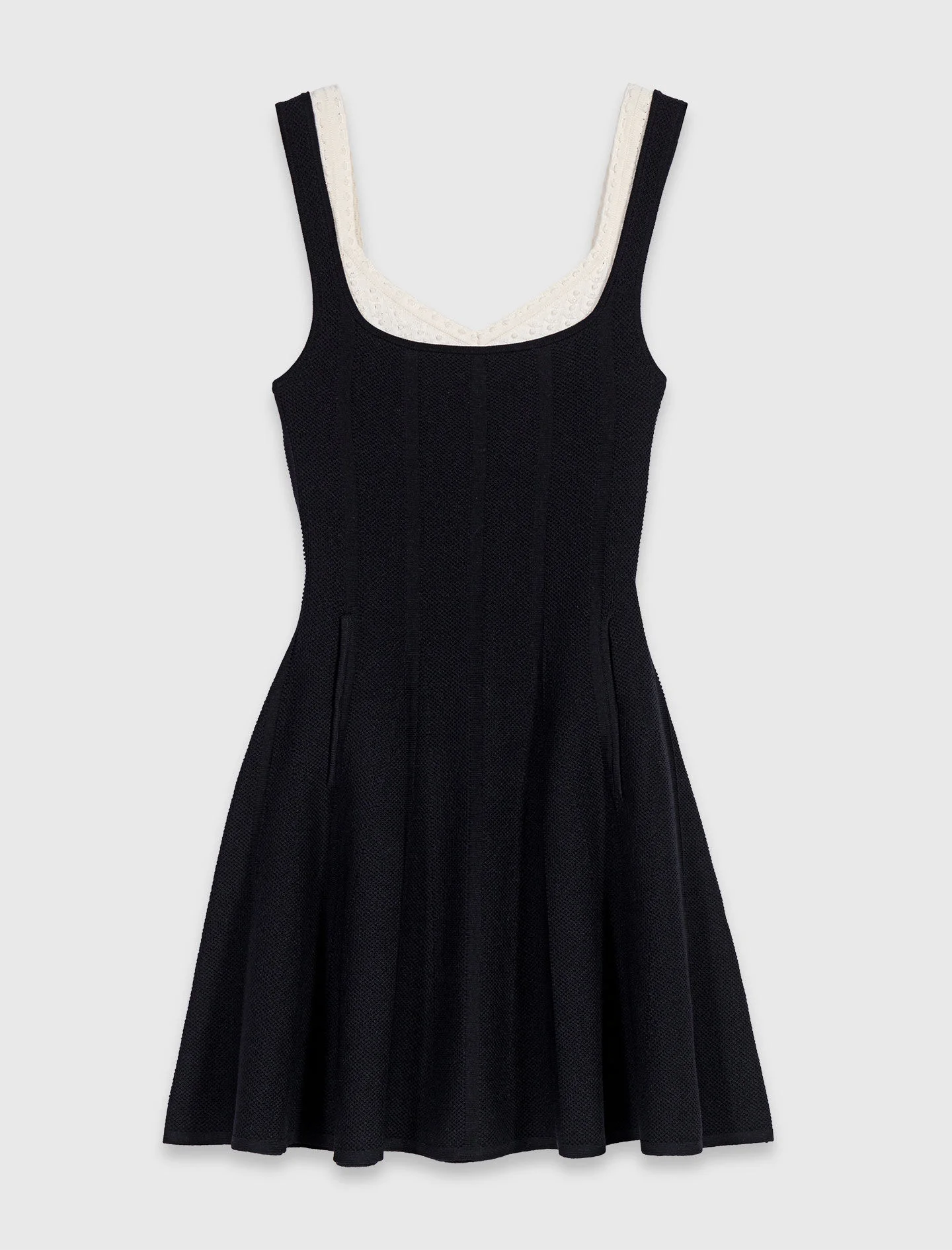 Short 2-in-1 effect dress - 1