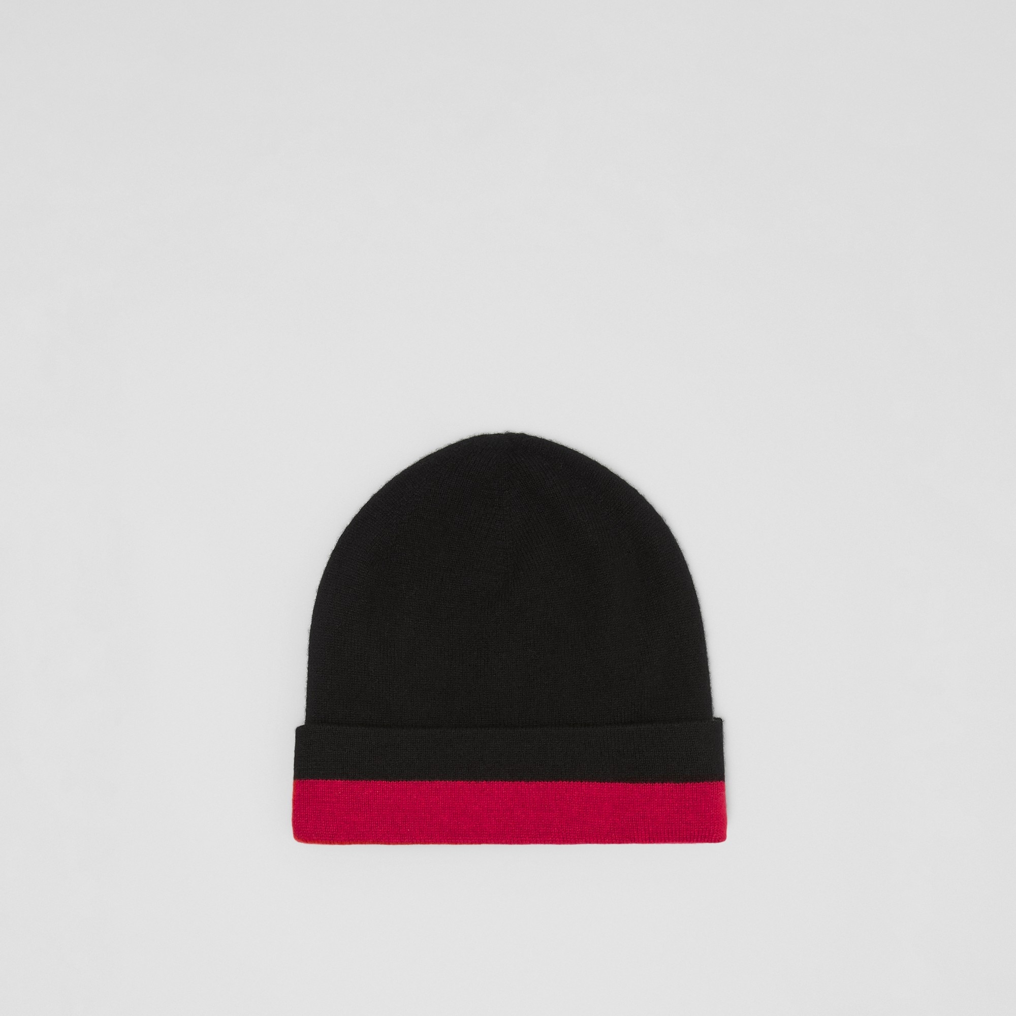 Logo Intarsia Cashmere Blend Beanie - 3