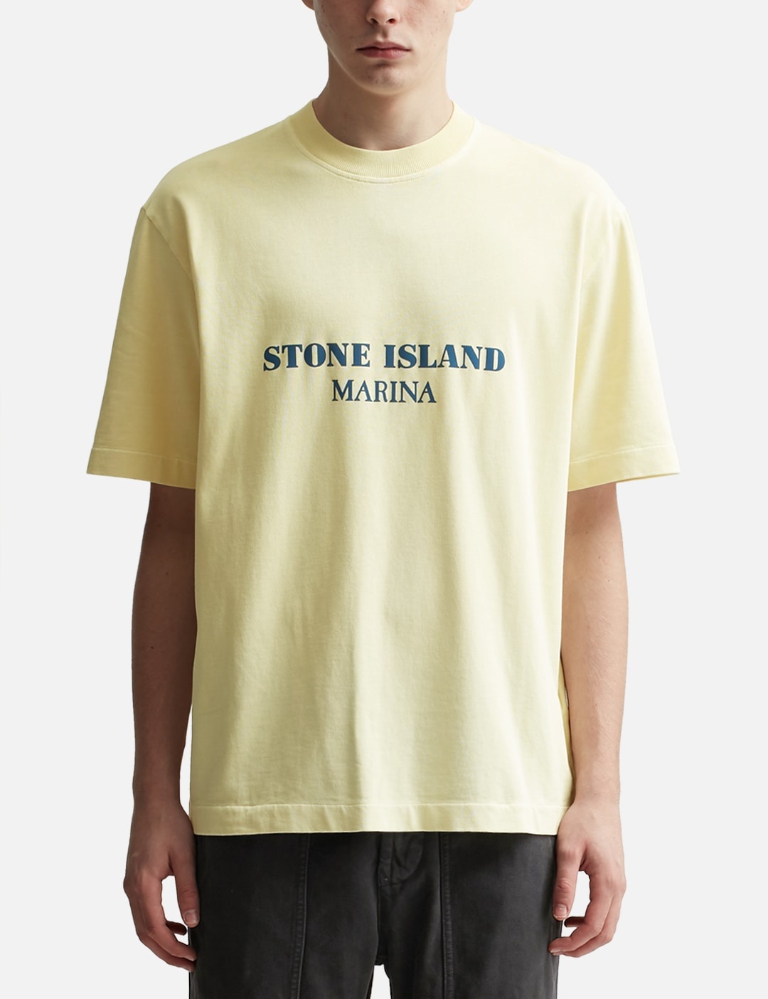 【STONE 】 Marina cotton T-shirt Stone Island MARINA T-SHIRT | hbx | REVERSIBLE