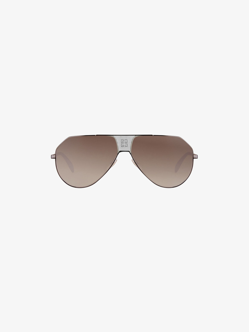 Givenchy Unisex sunglasses in acetate and mesh metal outlook