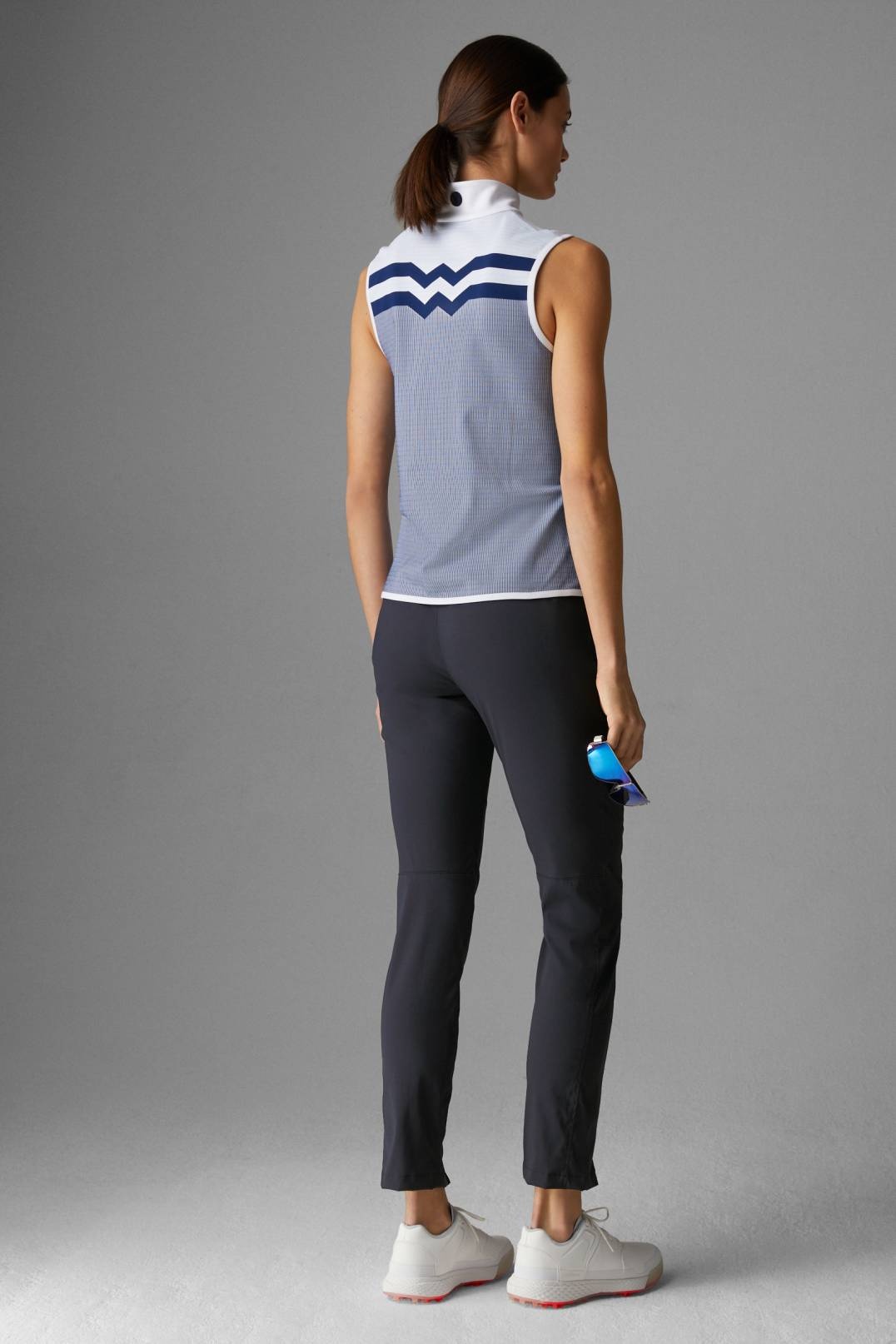TESJA FUNCTIONAL CHINOS IN NAVY BLUE - 3