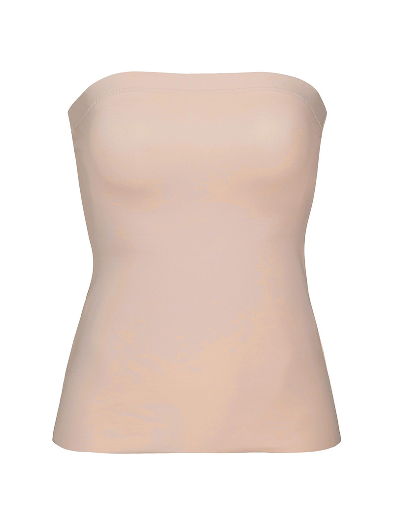 Women's Classic Strapless Cami Top - Beige 1