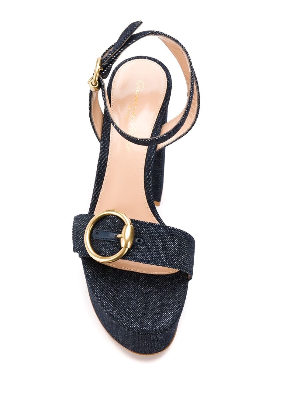 Zandra denim sandals - 4