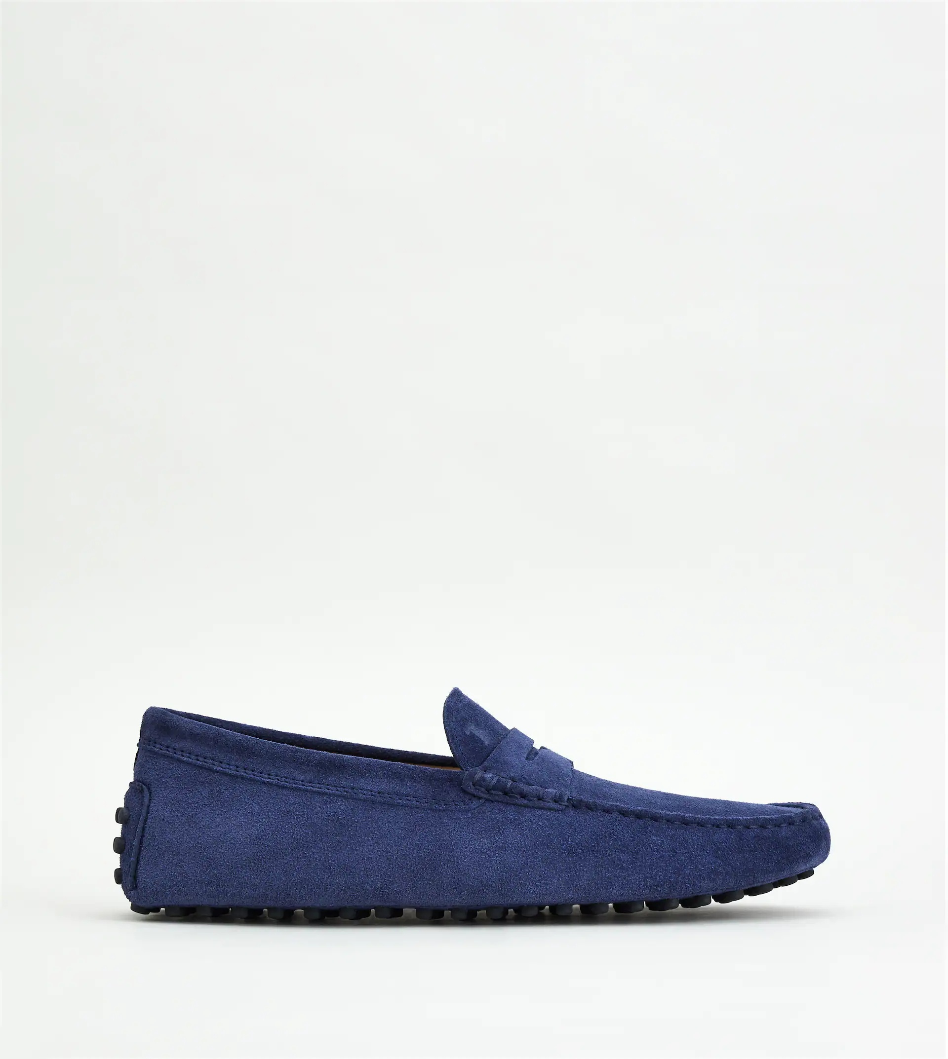 GOMMINO DRIVING SHOES IN SUEDE - BLUE - 1