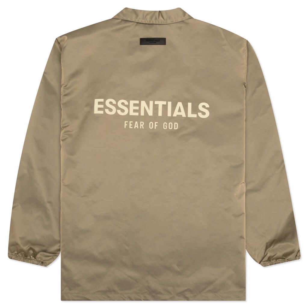 FEAR OF GOD ESSENTIALS COACHES JACKET - OAK - 2