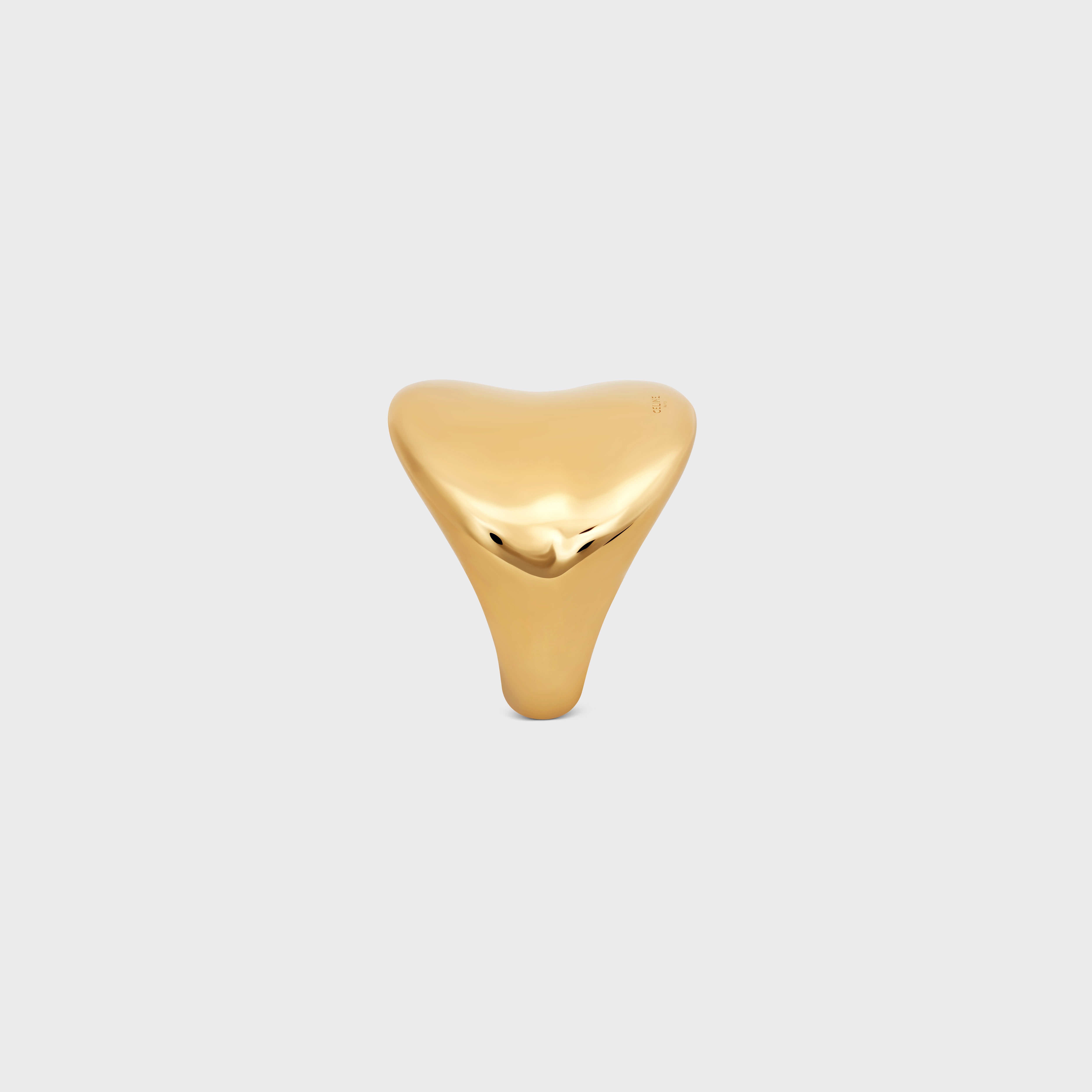 Formes Abstraites Cosmos Cuff in Brass with Gold Finish - 3