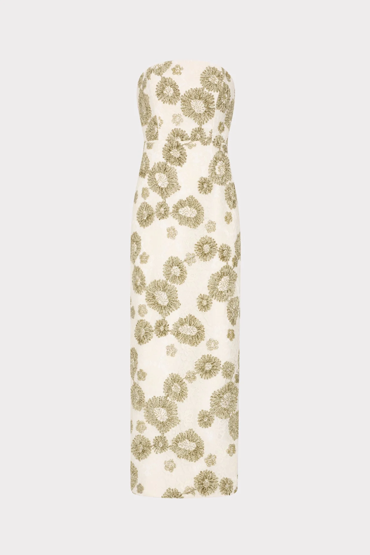 Jasmine Embroidered Lace Dress - 1