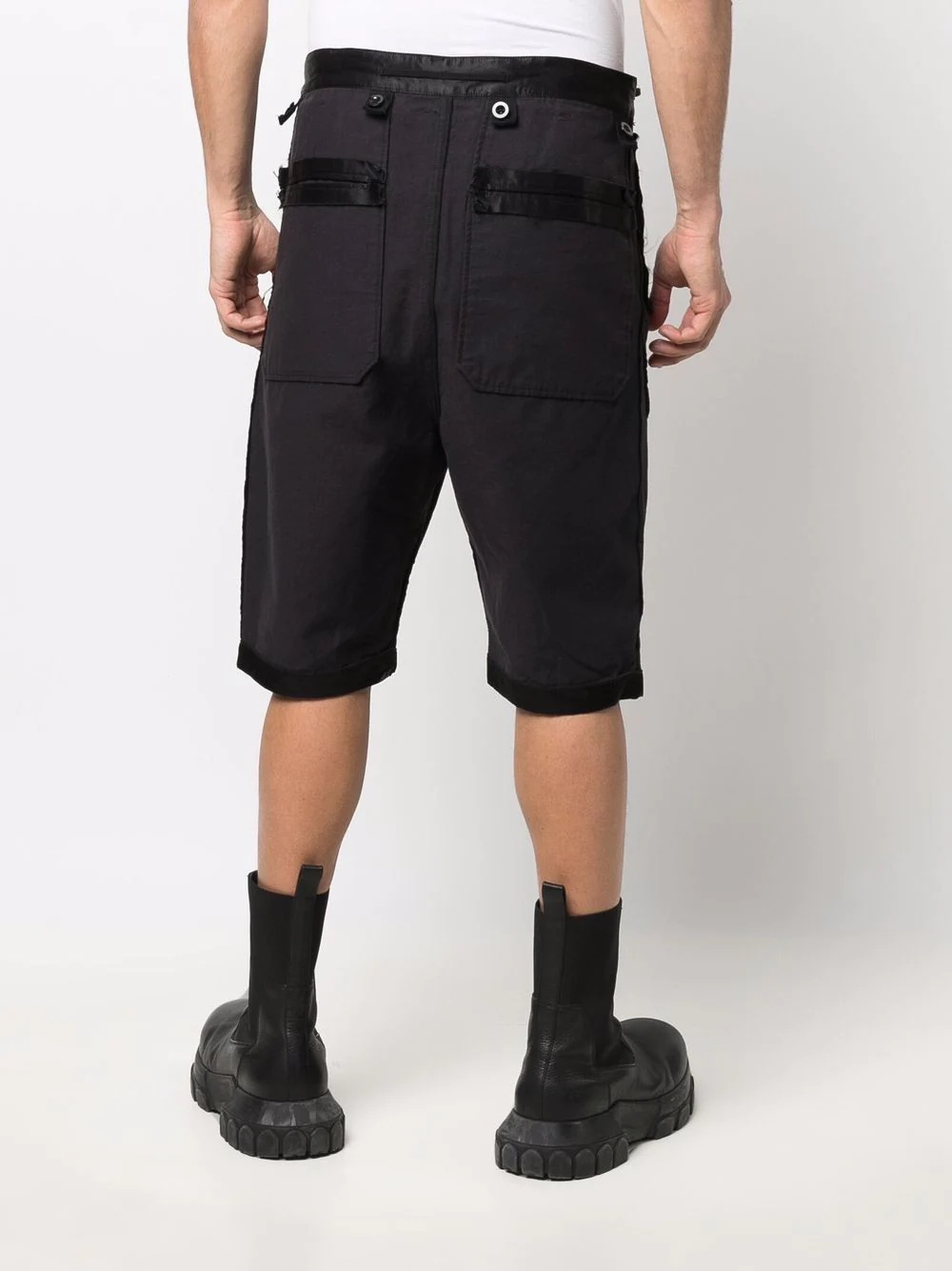 logo-patch bermuda shorts - 4