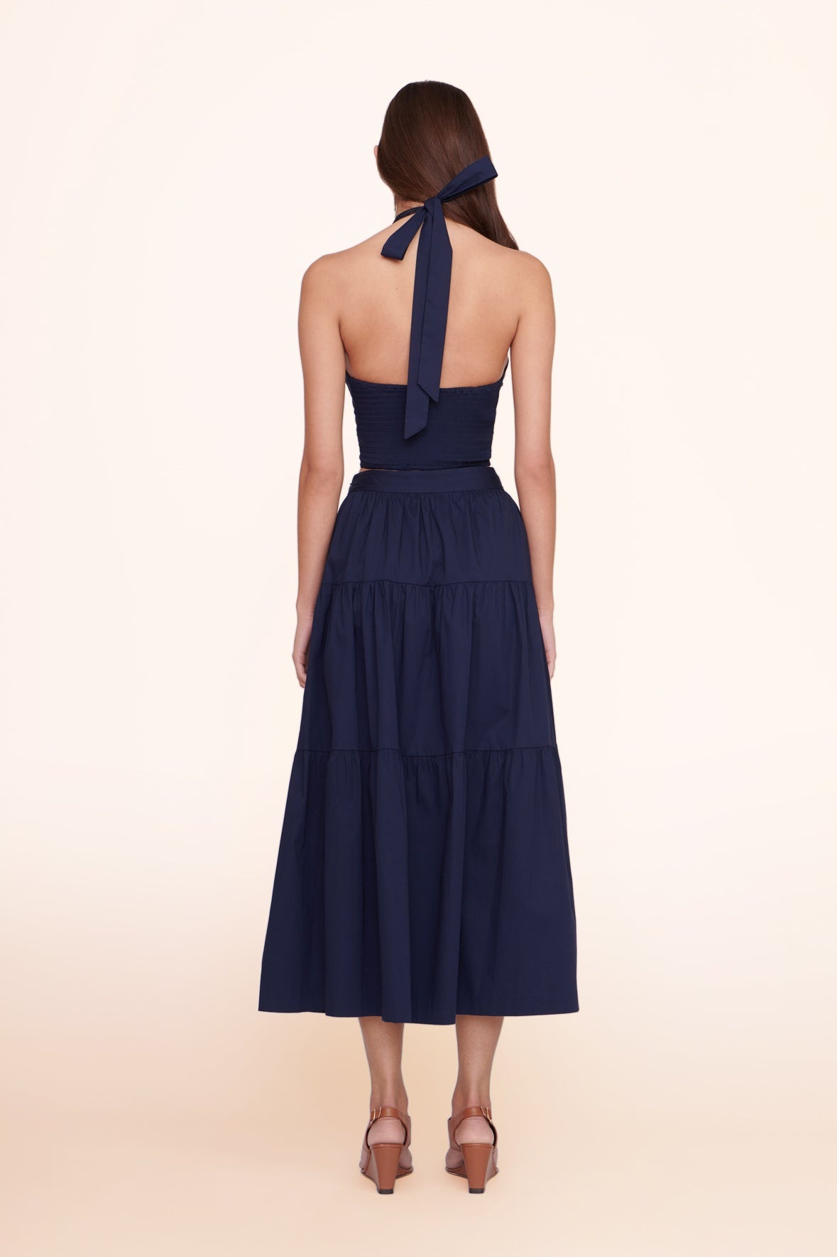 STAUD | SEA SKIRT NAVY - 4