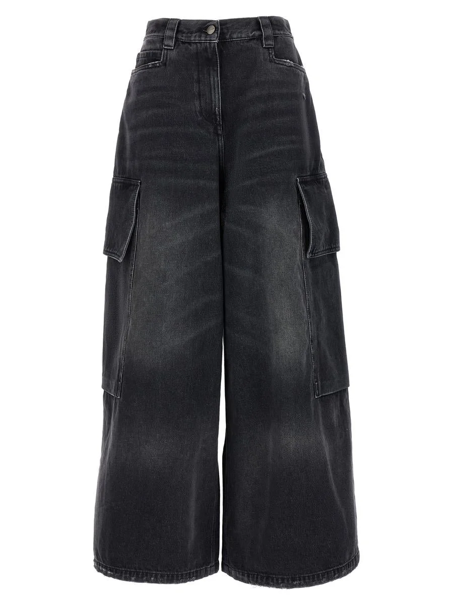 PALM ANGELS 'PARACHUTE' JEANS - 1