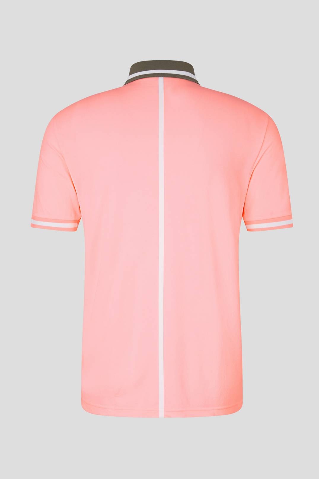 EMILO FUNCTIONAL POLO SHIRT IN CORAL - 5