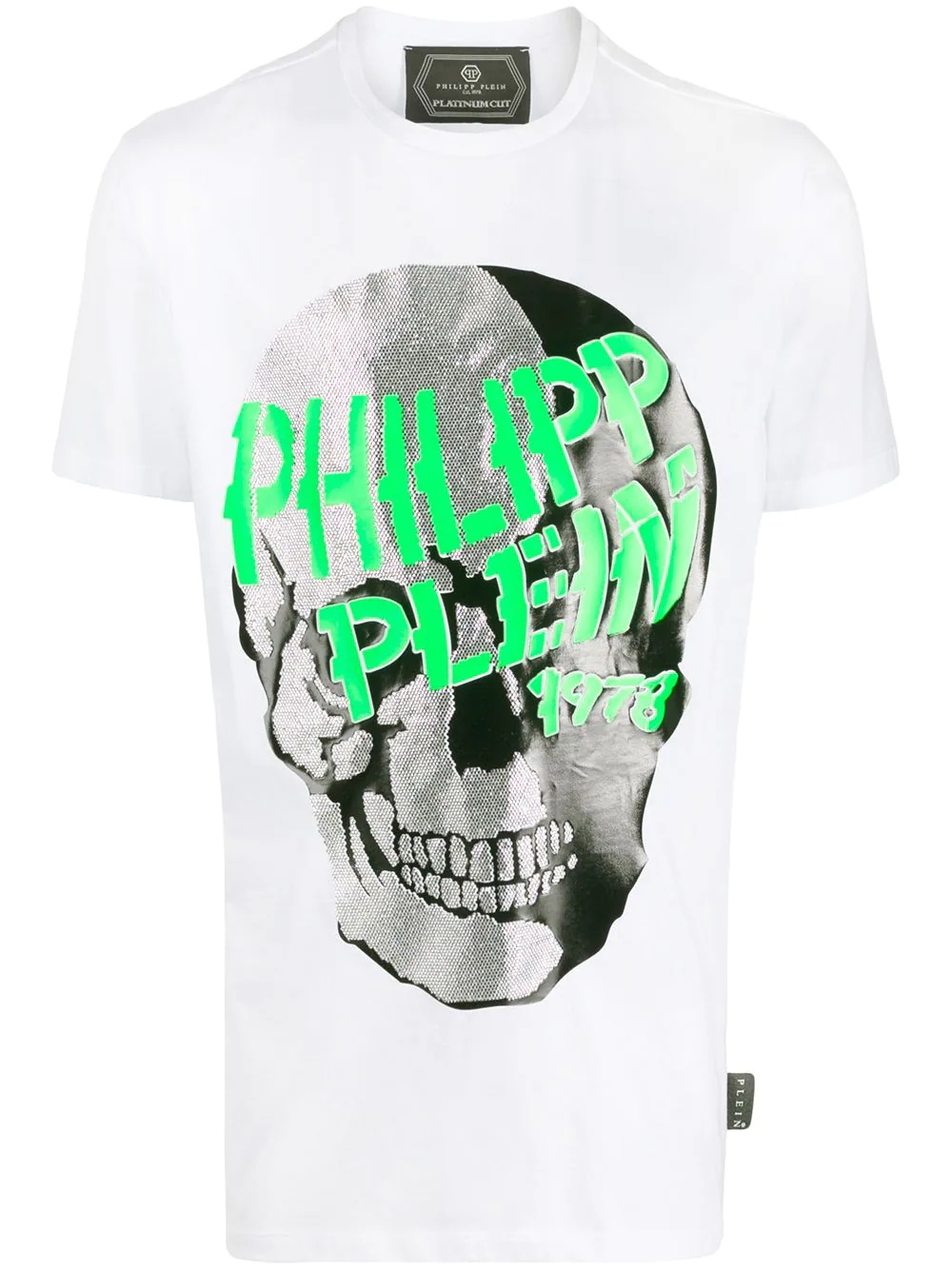 embellished skull T-shirt - 1