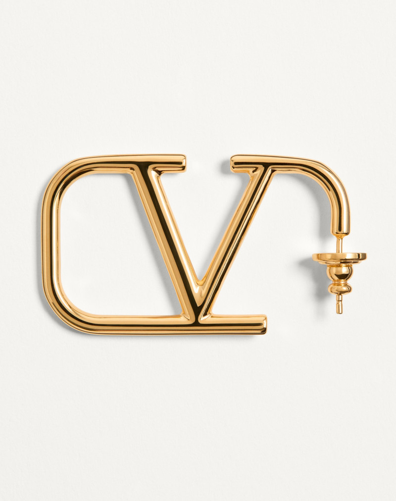 Valentino VLOGO SIGNATURE METAL EARRINGS outlook