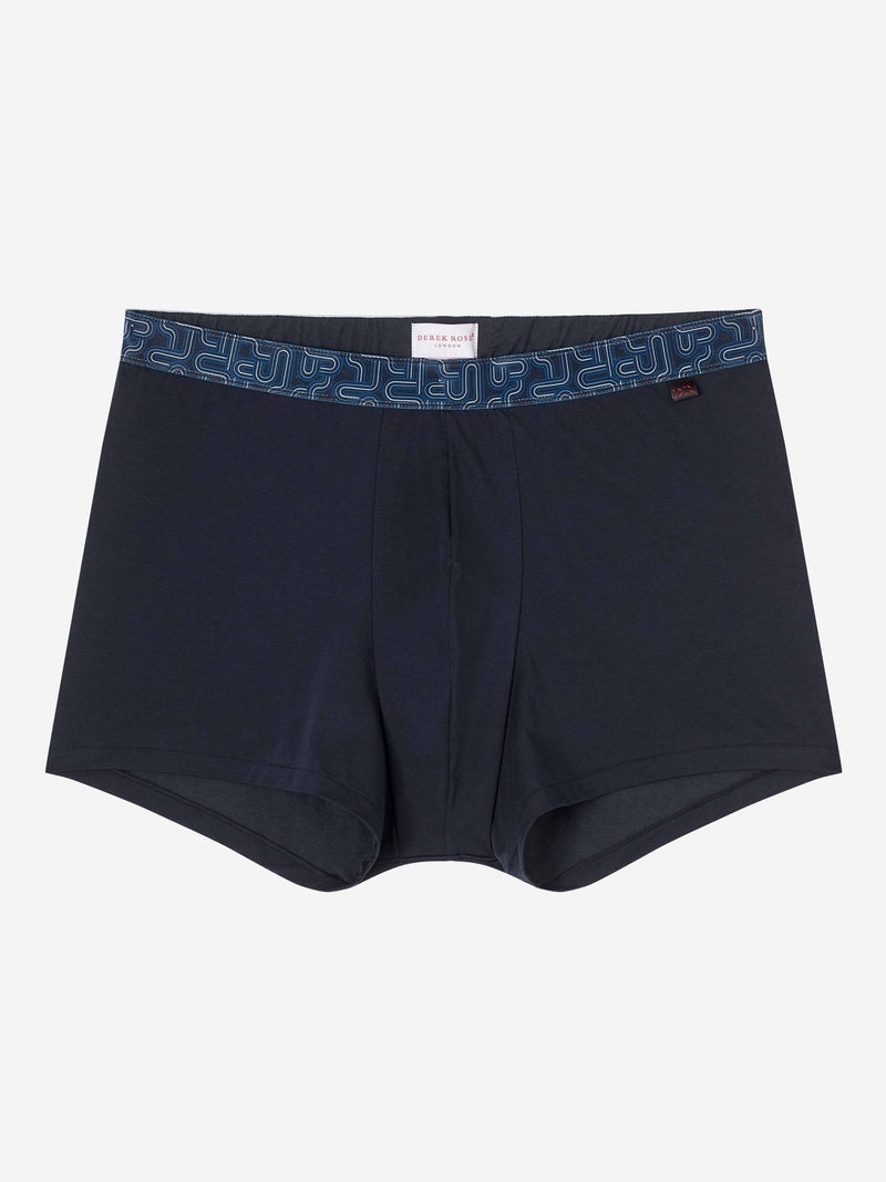 Men's Boxer Briefs Band 62 Pima Cotton Stretch Navy