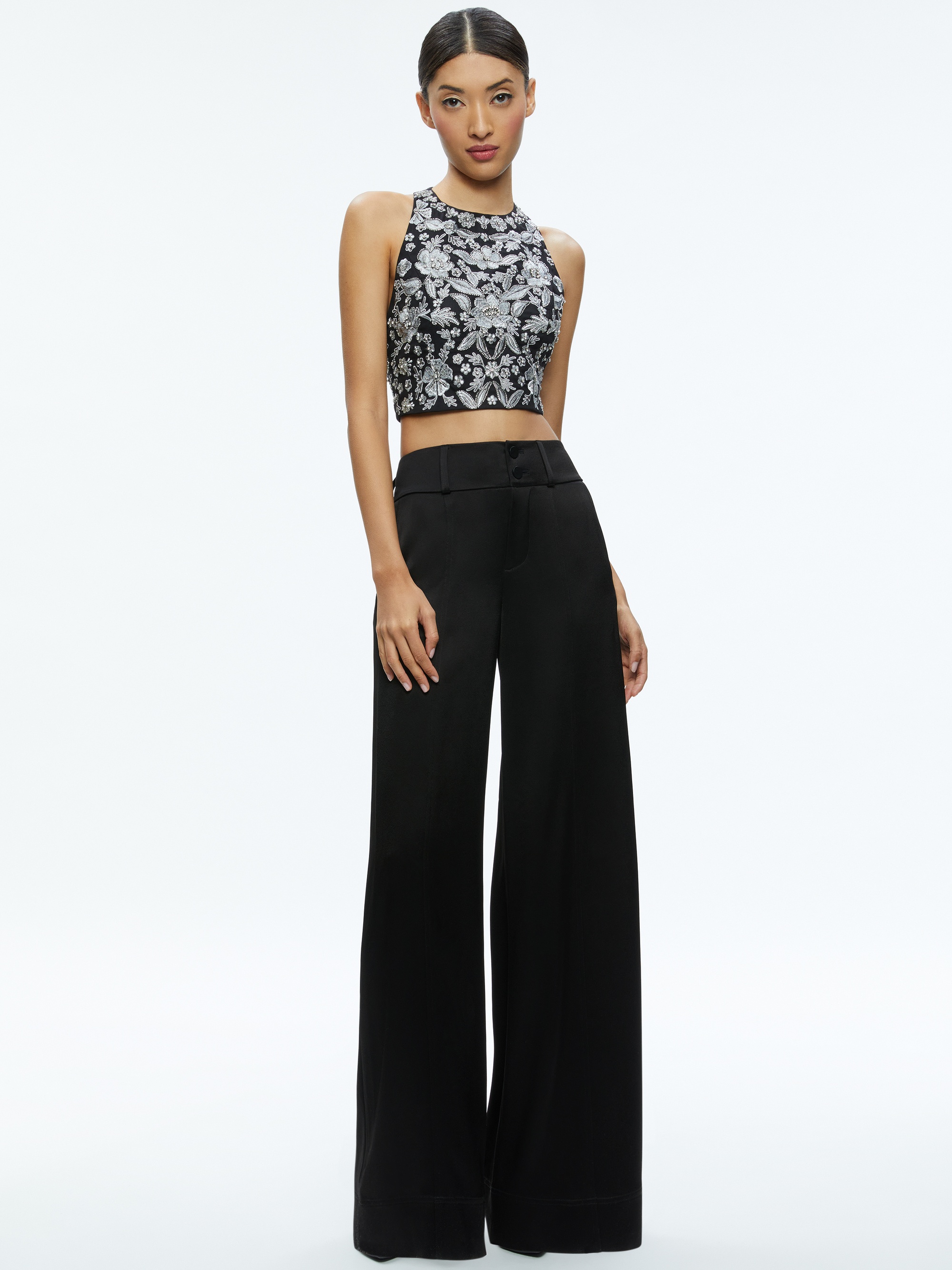 TRU RACER BACK FITTED CROP TOP - 4