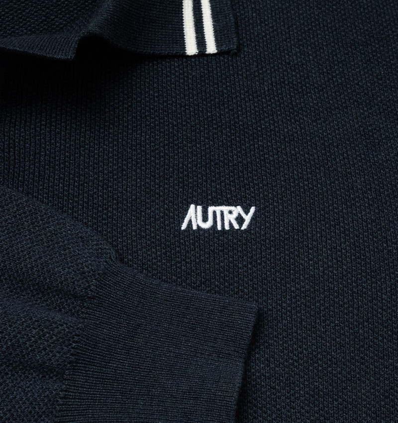 UNISEX KNIT WOOL POLO 6