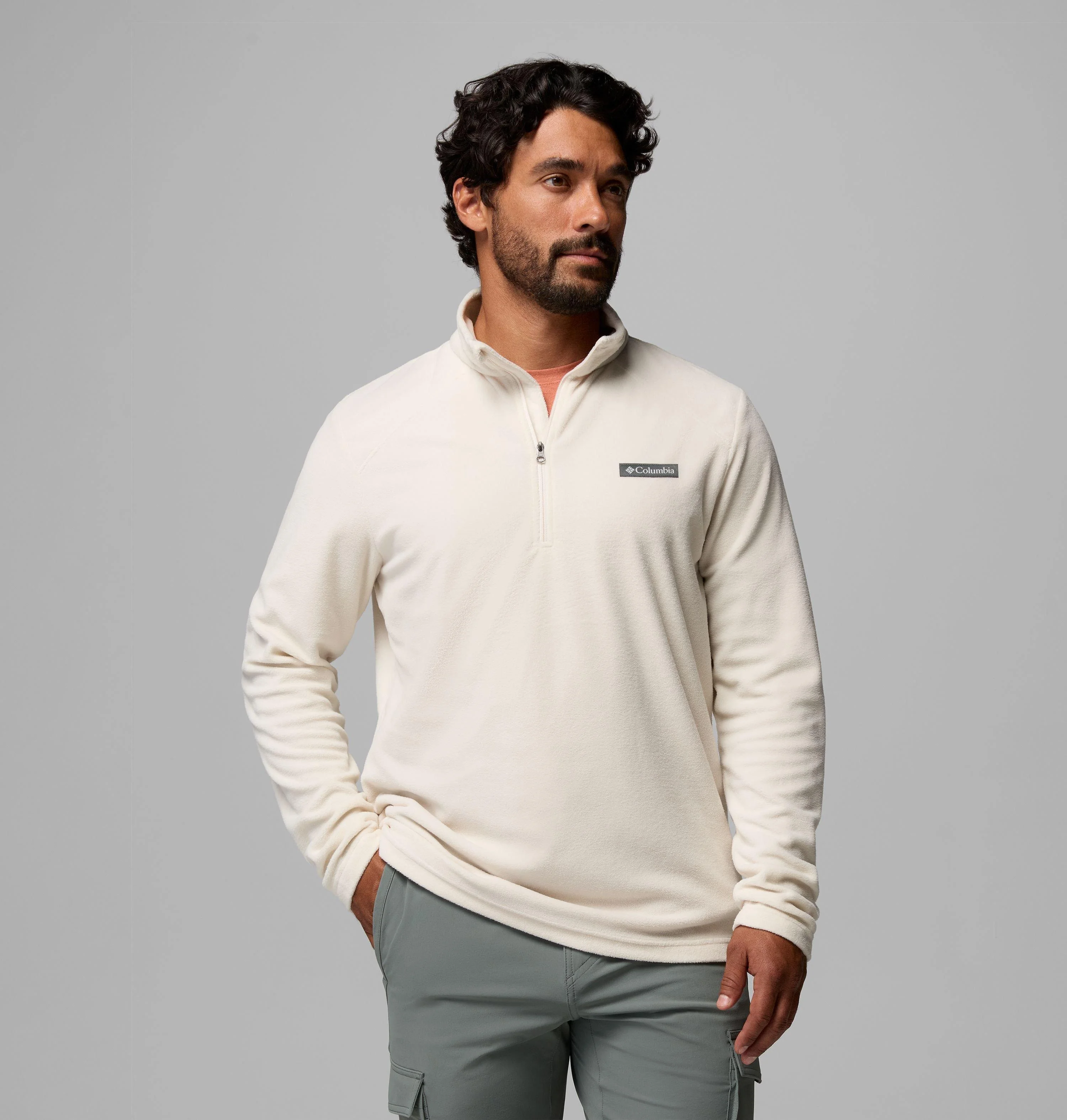 Men's Lake Aloha Half Zip Fleece Pullover - 1
