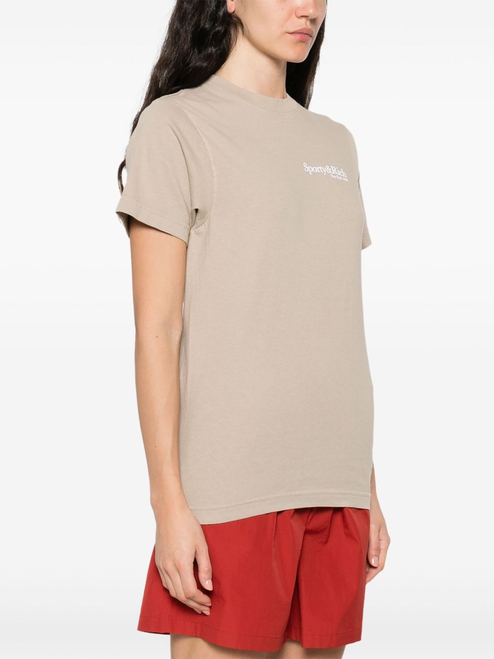 logo-print T-shirt - 3
