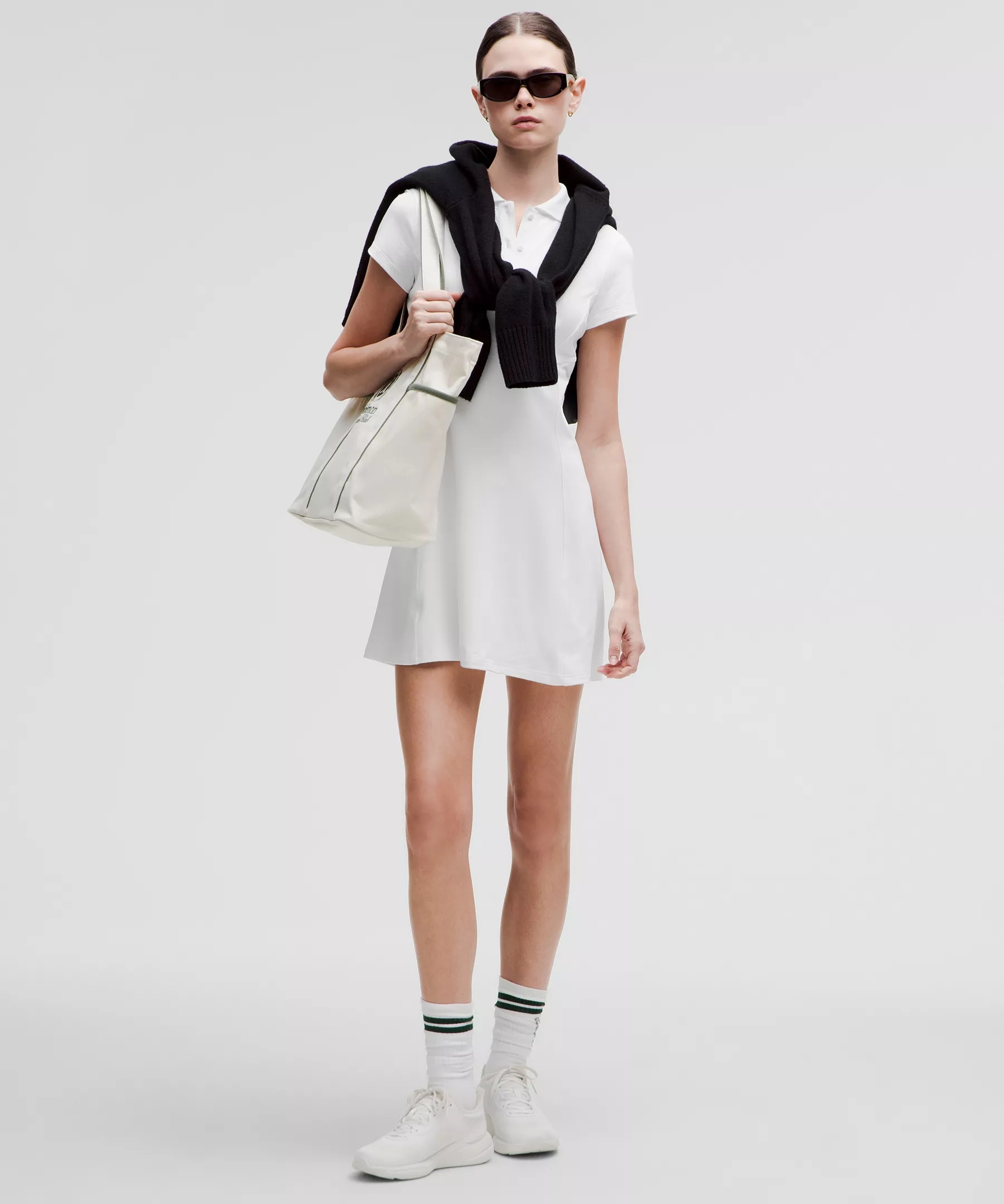 Short-Sleeve Polo Dress - 2