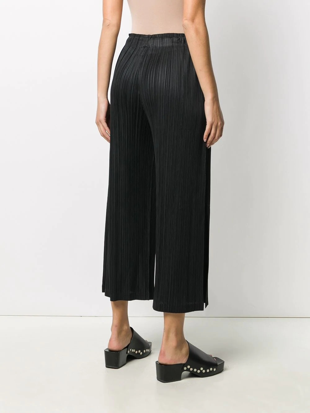 black pleated trousers - 4