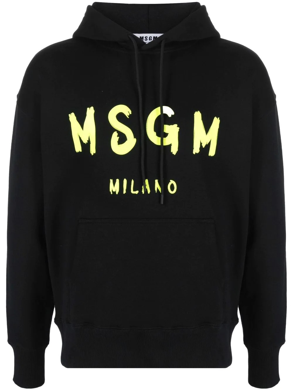 logo-print hoodie - 1