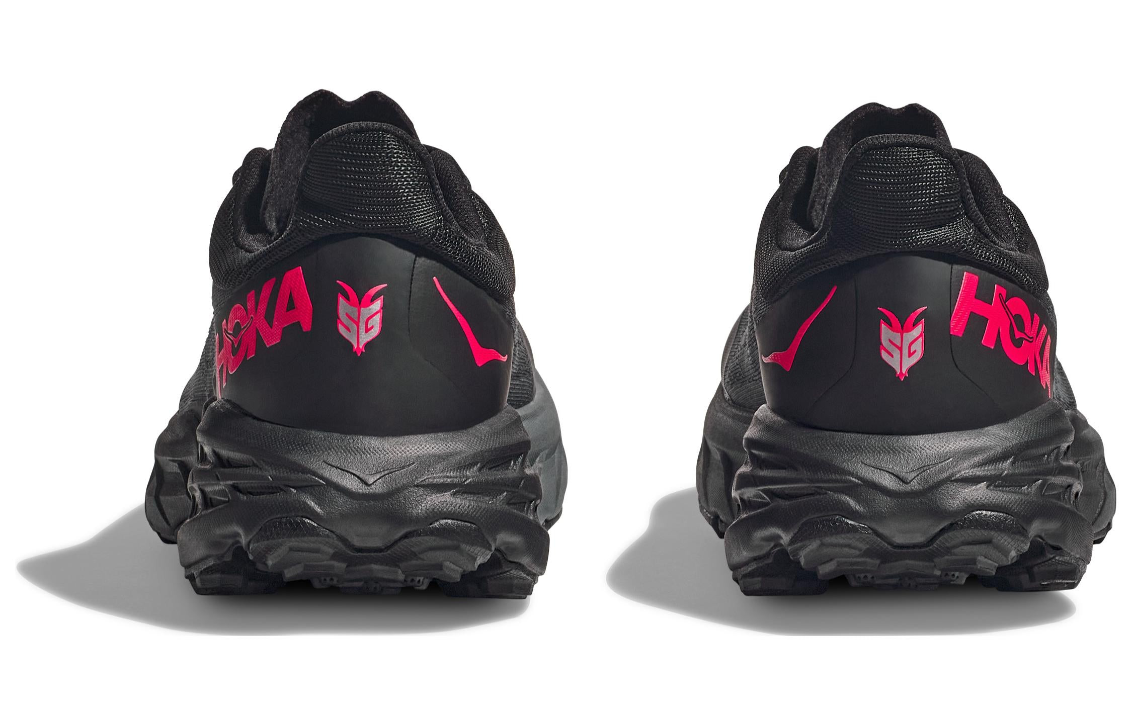 (WMNS) HOKA ONE ONE Speedgoat 5 GORE-TEX 'Black Red' 1127913-BBLC - 7