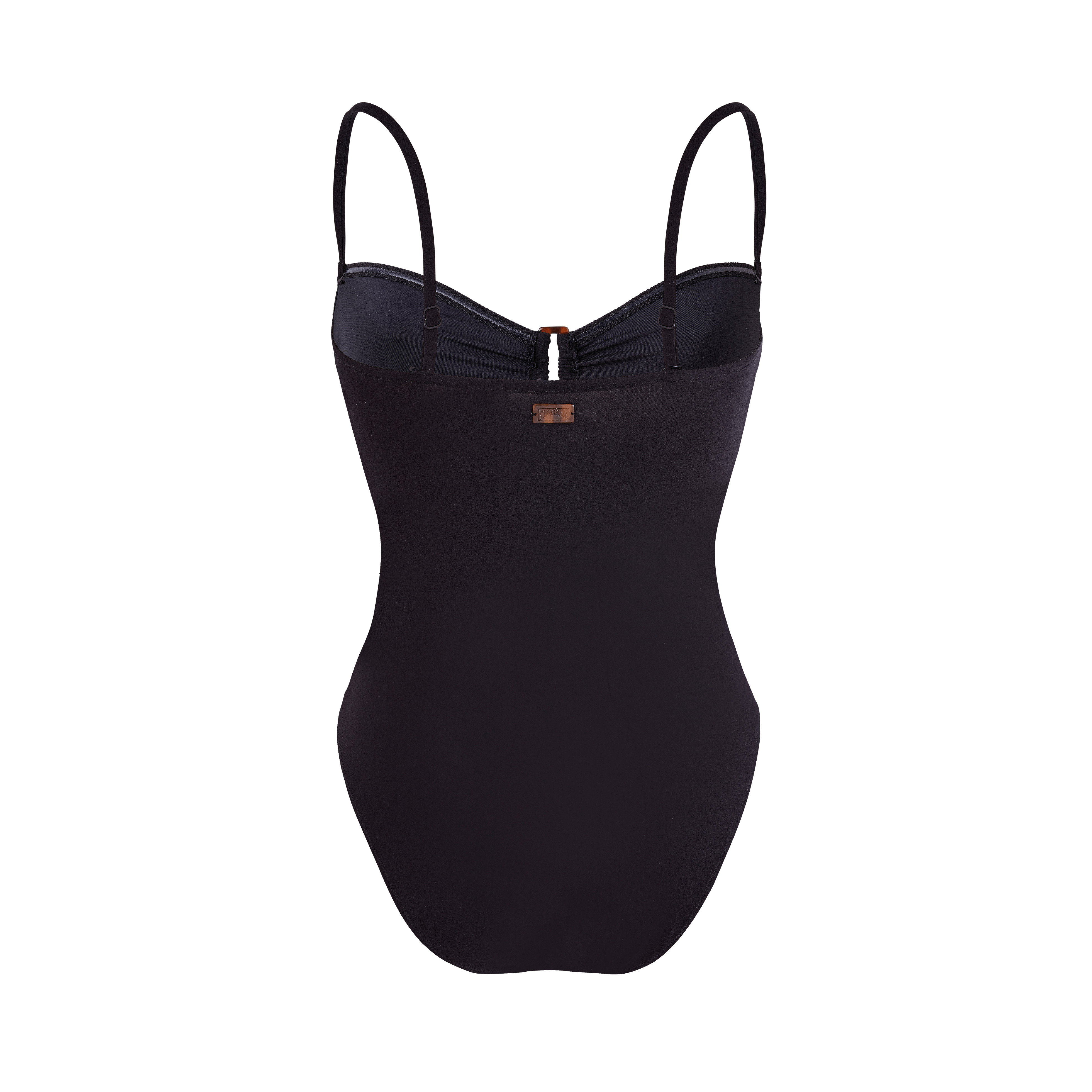 Women Bandeau One-piece Swimsuit Solid - 2