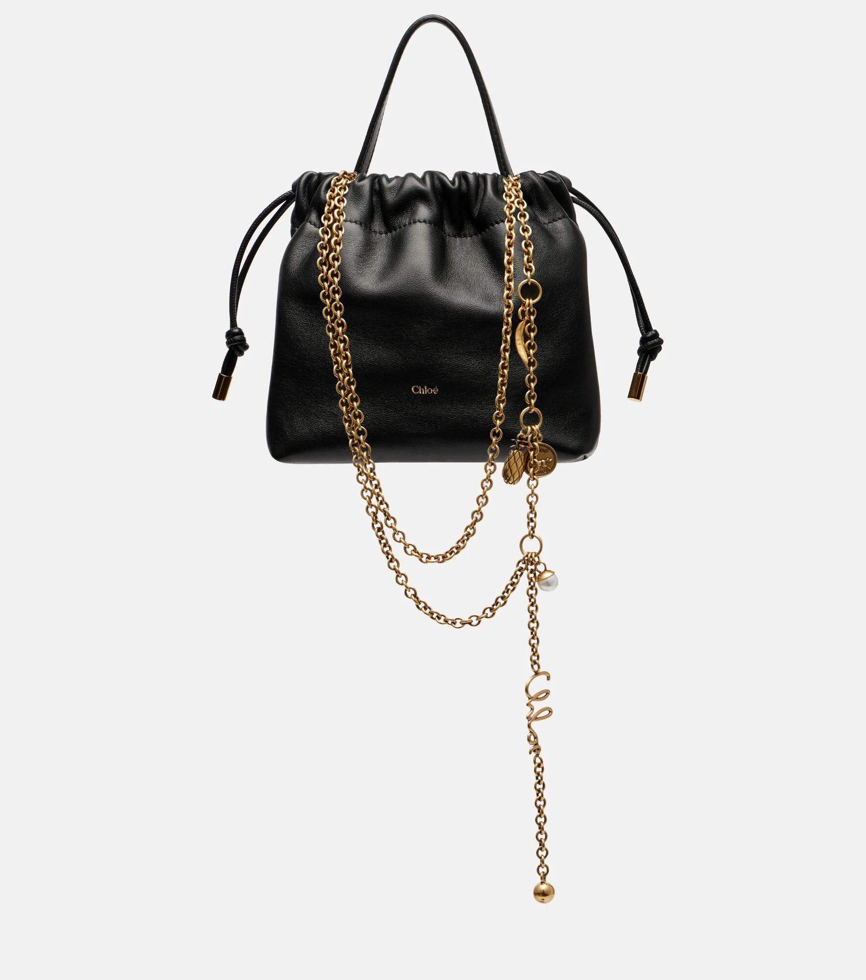 Chloé Icons Mini leather bucket bag - 1